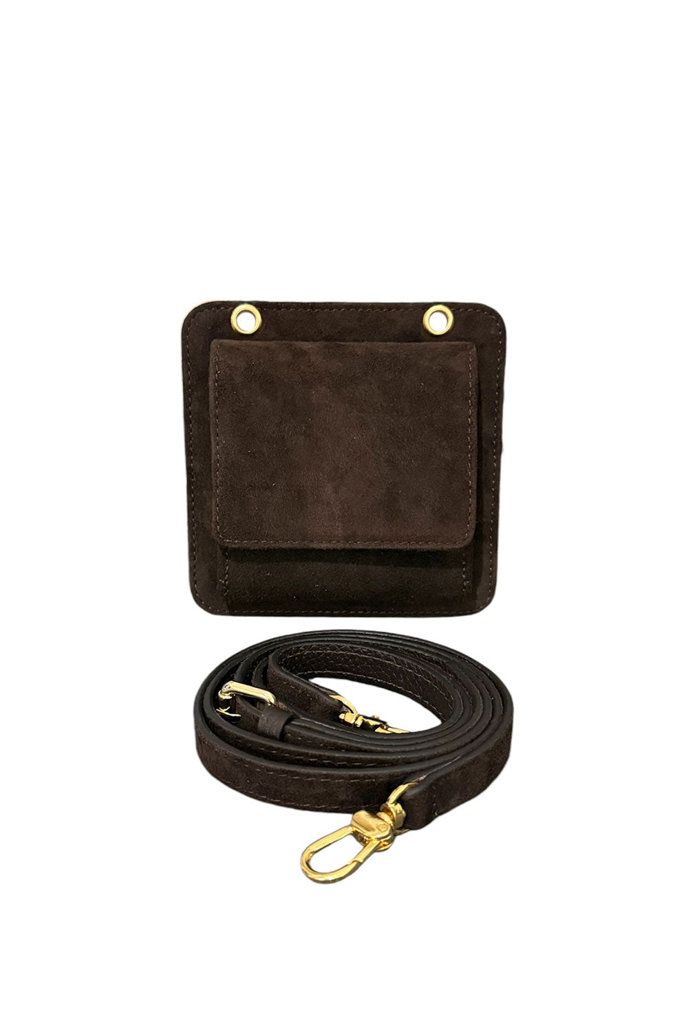 Atelier Bomonti-Khaos Velvet Mini, Iki Yüz, Iki Renk, Süet Deri Şıklığı Cüzdan Bölmeli Mini Çanta-Omuz Çantası-3-Milagron.com