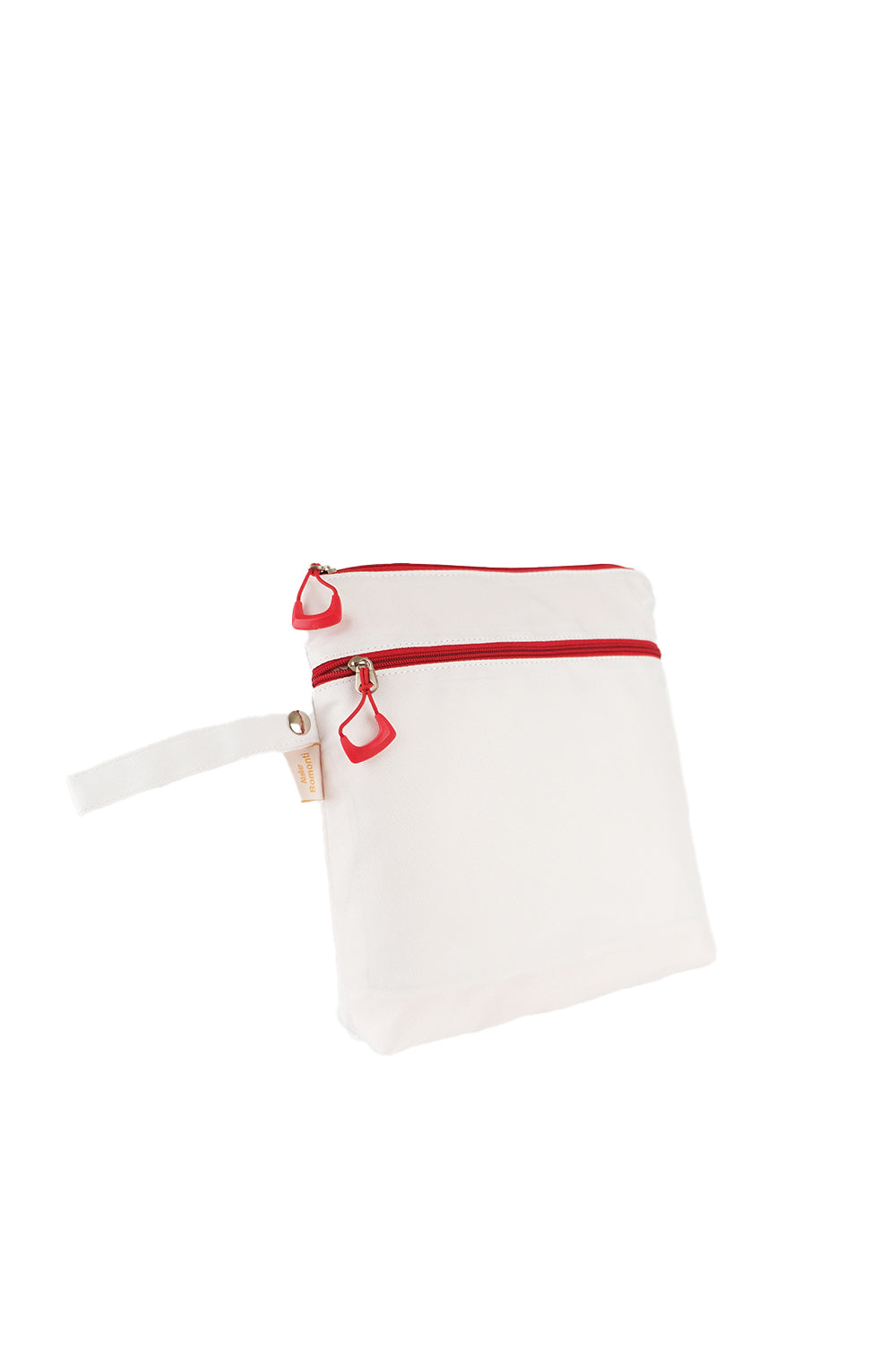 Atelier Bomonti-Mami Kids Wet&dry Su Geçirmez Islak Kuru Kirli Temiz Plaj Havuz Kreş Fonksiyonel Beyaz Çanta-Omuz Çantası-2-Milagron.com