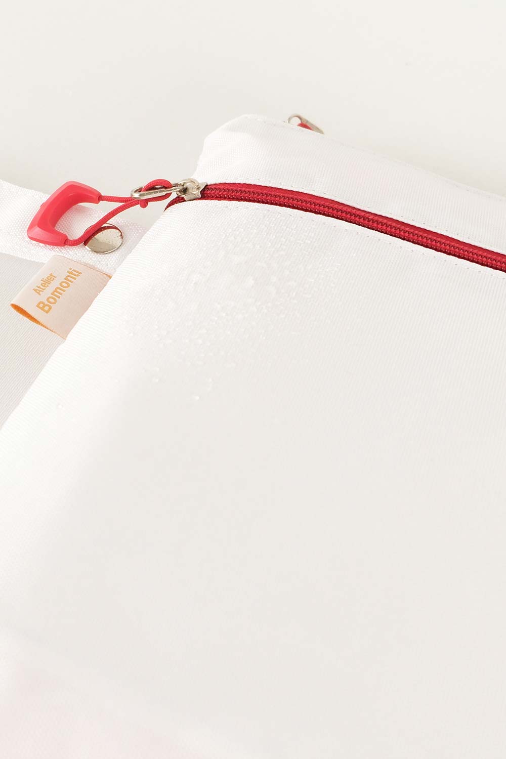 Atelier Bomonti-Mami Kids Wet&dry Su Geçirmez Islak Kuru Kirli Temiz Plaj Havuz Kreş Fonksiyonel Beyaz Çanta-Omuz Çantası-4-Milagron.com