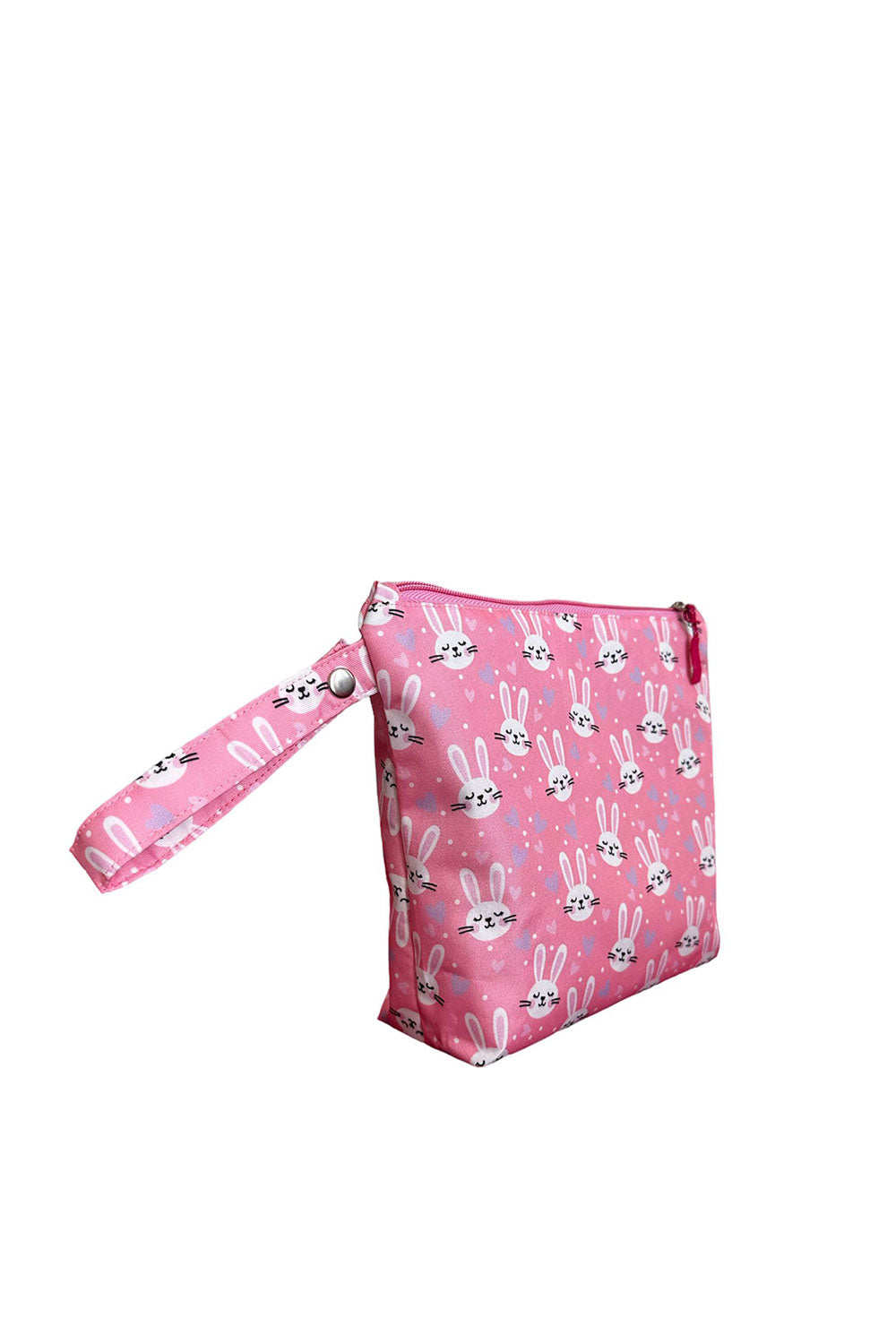 Atelier Bomonti-Mamikids Mini Wet&dry Islak/ Kirli,havuz / Plaj Çantası Kreş Çantası Pembe-Omuz Çantası-2-Milagron.com