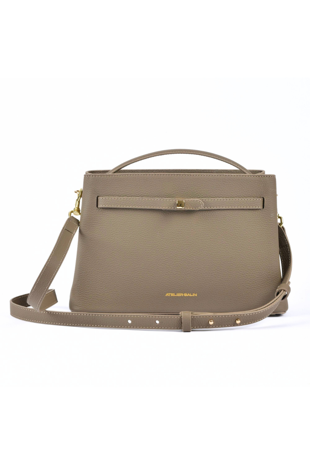 Cube Lock Bag - Mink - 3