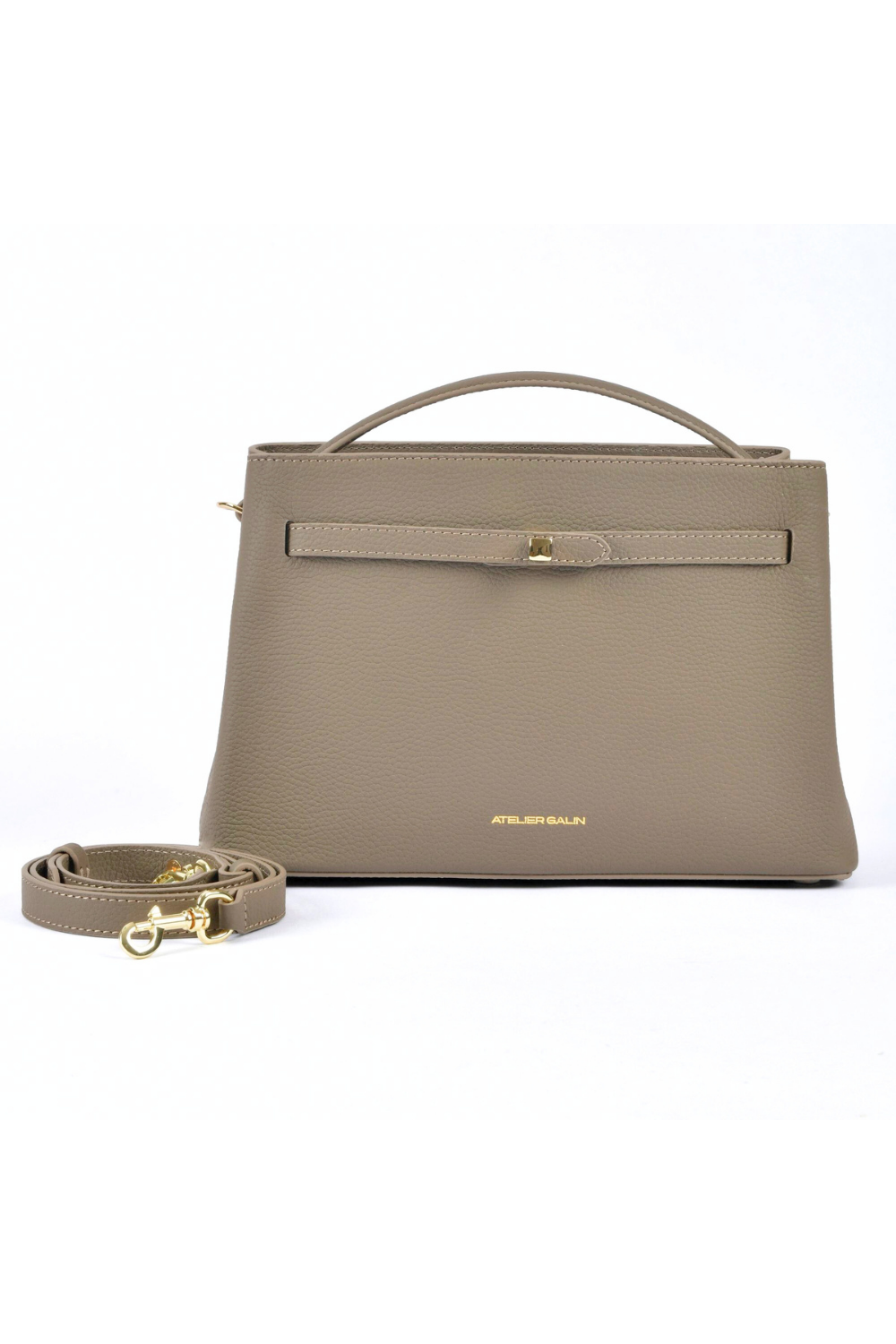 Cube Lock Bag - Mink - 4