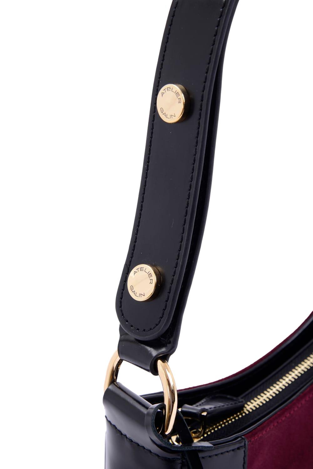 Atelier Galin-Jasmine Hobo Kol Çantası -Deep Red-Omuz Çantası-5-Milagron.com