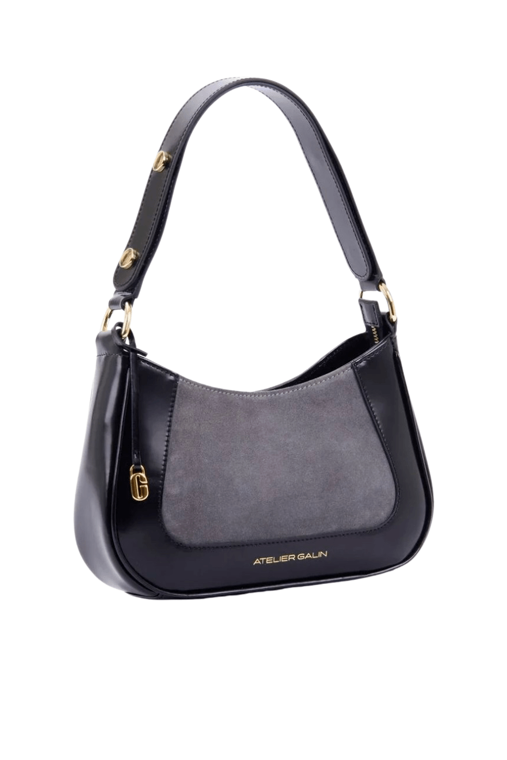 Atelier Galin-Jasmine Hobo Kol Çantası - Gris-Omuz Çantası-2-Milagron.com