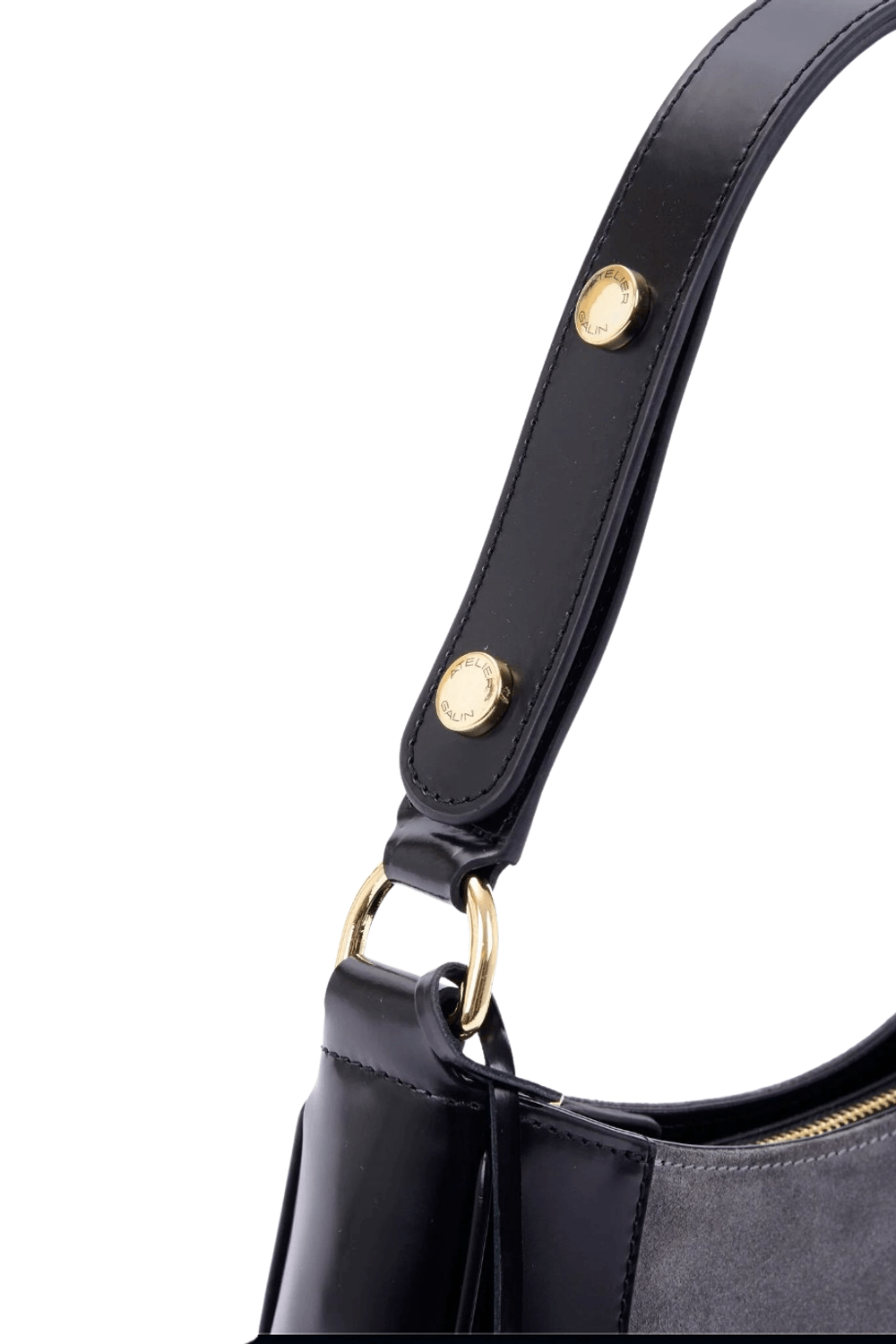 Atelier Galin-Jasmine Hobo Kol Çantası - Gris-Omuz Çantası-4-Milagron.com