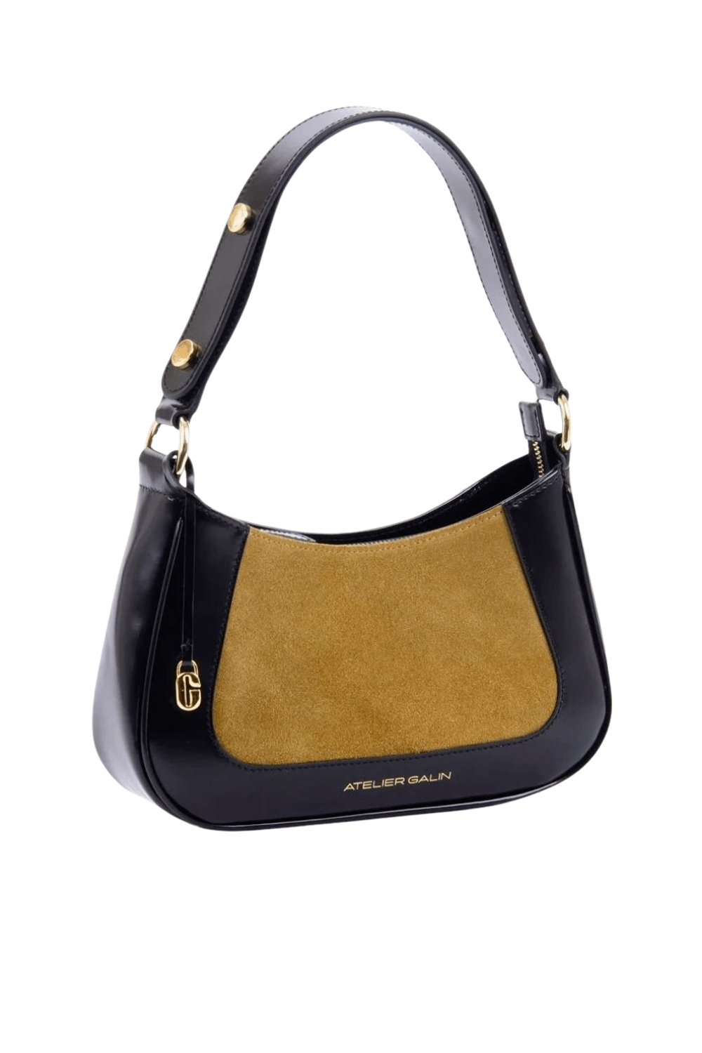 Atelier Galin-Jasmine Hobo Kol Çantası - Tabac-Omuz Çantası-2-Milagron.com