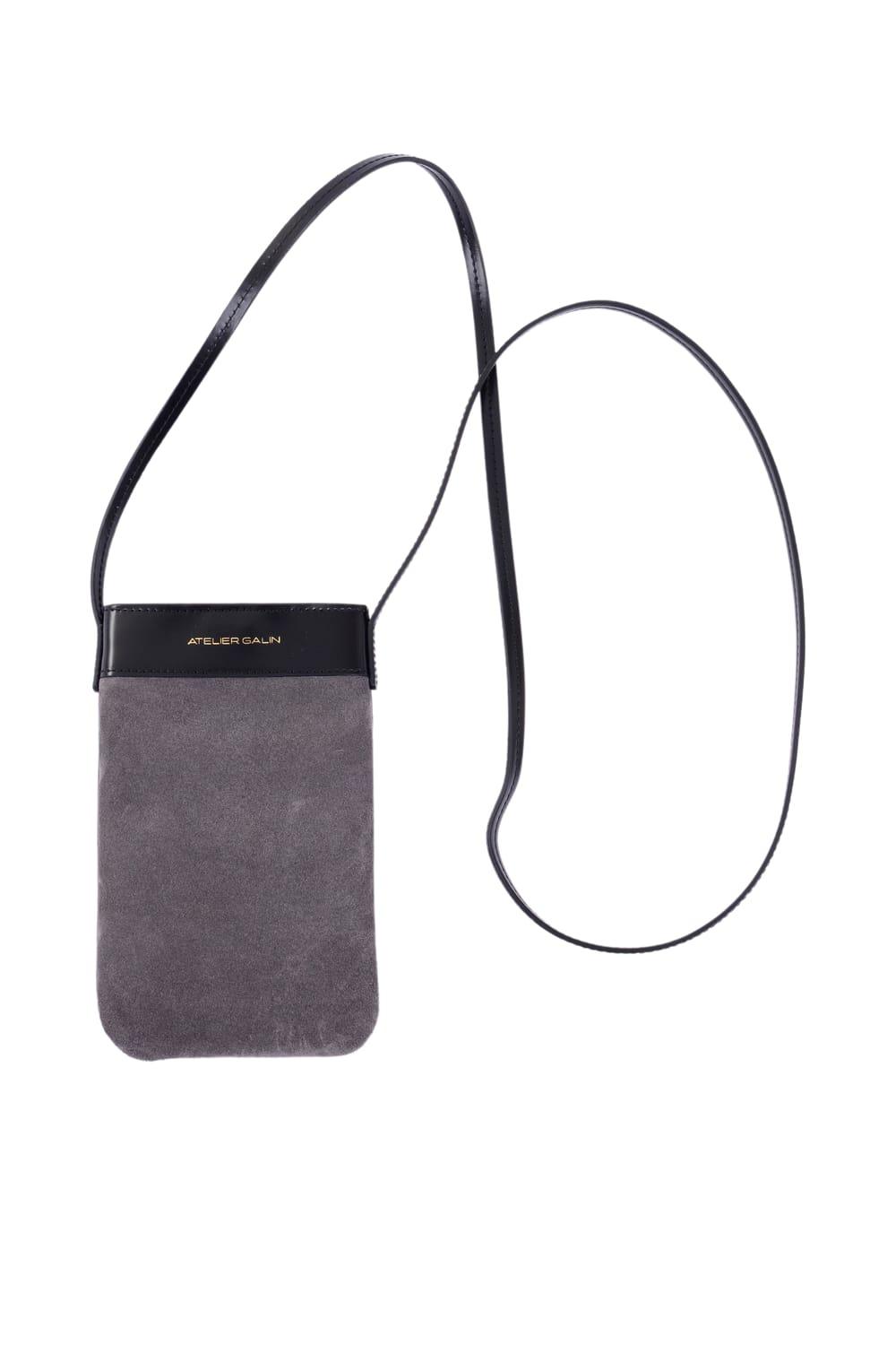 Atelier Galin-Mila Telefon Çantası-Gris-Telefon Çantası-1-Milagron.com