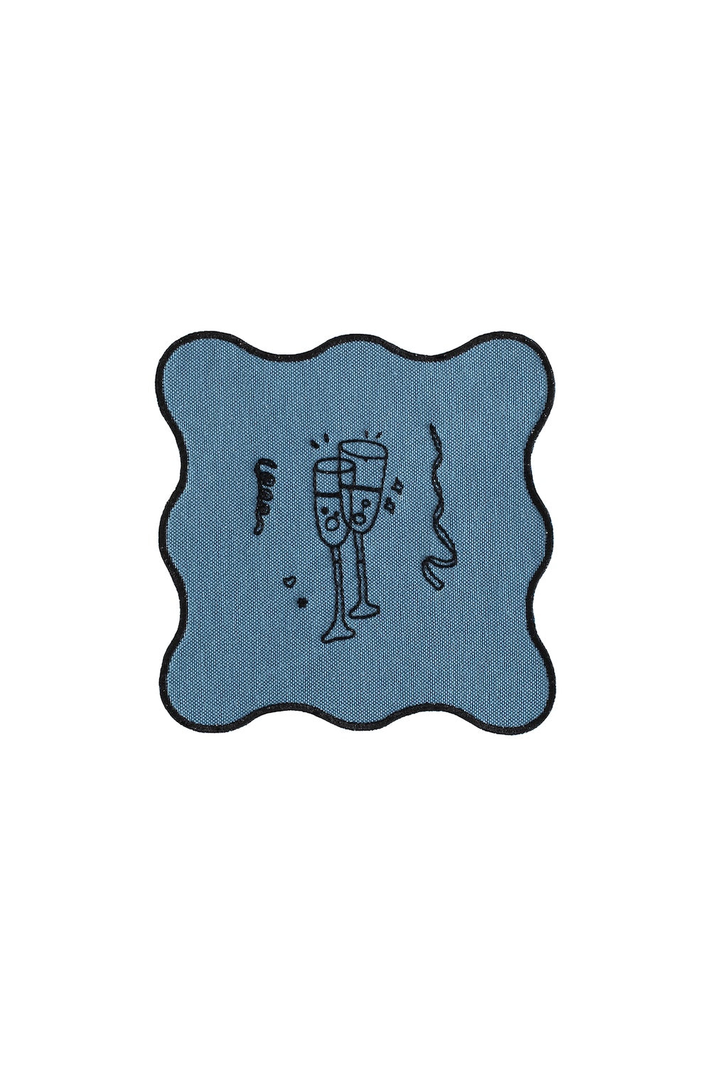 Holiday Collection Bardak Altlığı 4 Li Mavi - 0