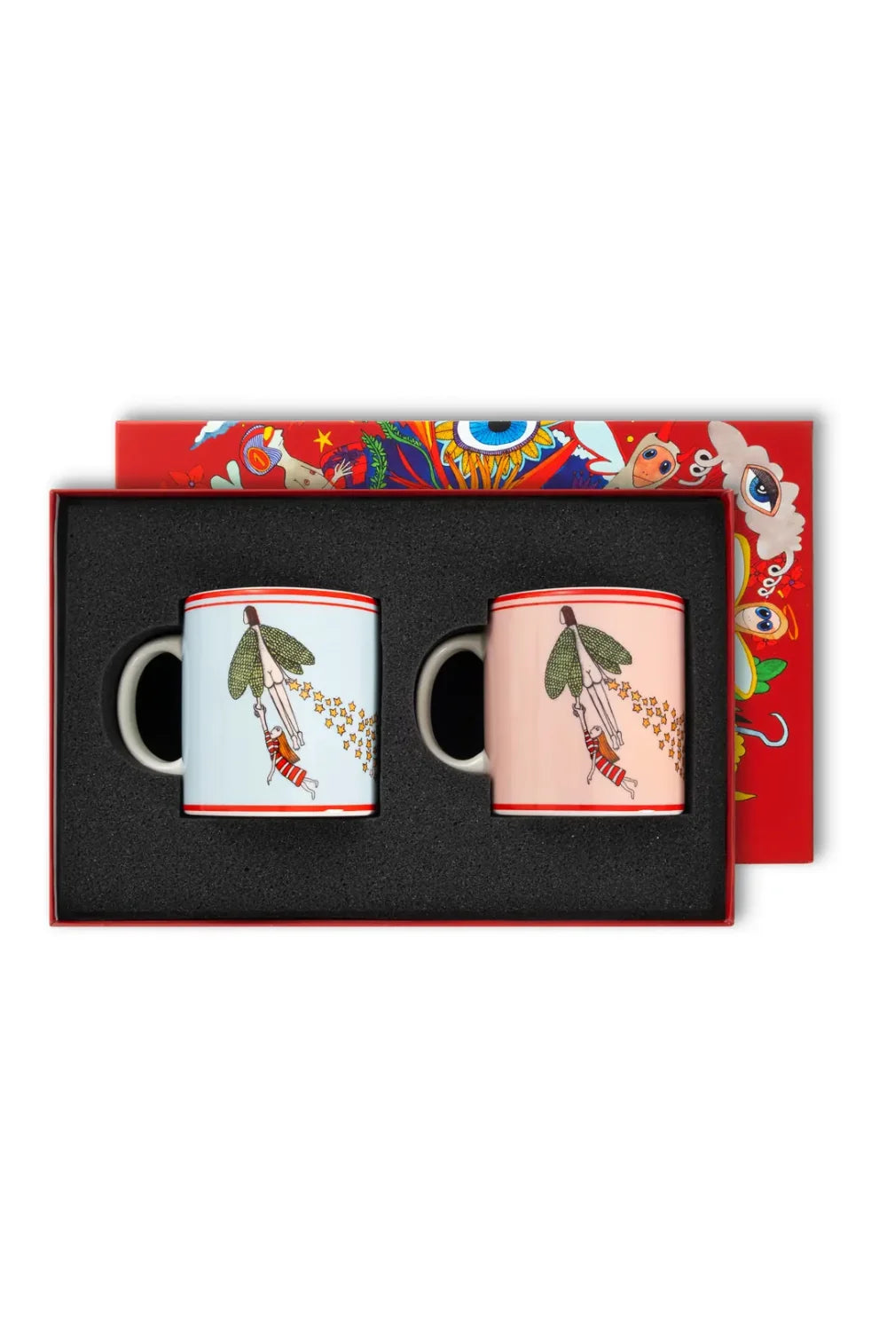 Atölye Sır-I Believe In Good Melek Kupa Seti Hediye Kutulu-Kupa Bardak-1-Milagron.com