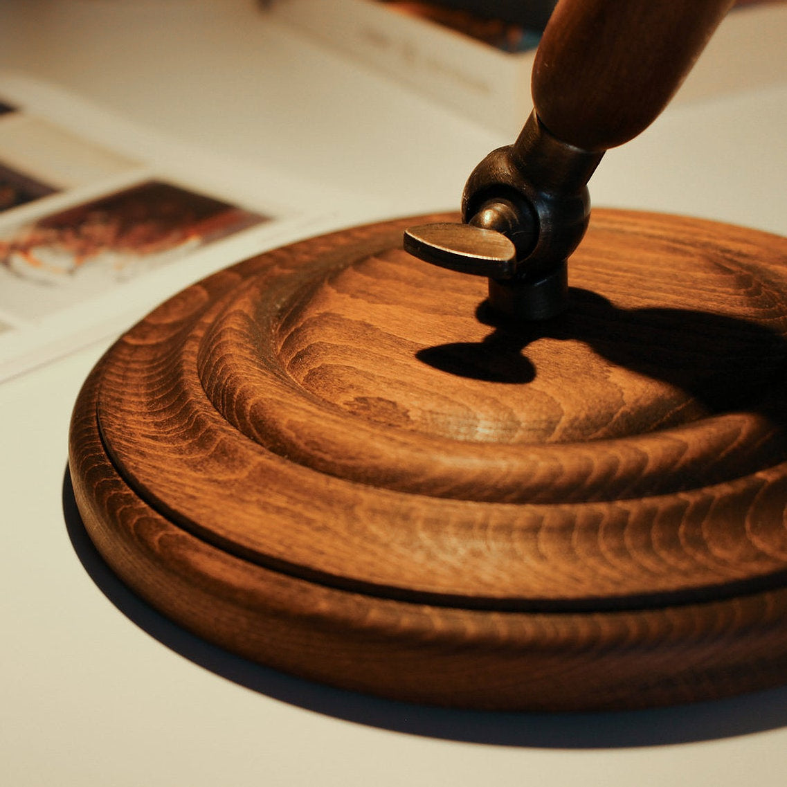 Atolye Store-Ahşap/Beton Masa Lambası-Masa Lambası-7-Milagron.com