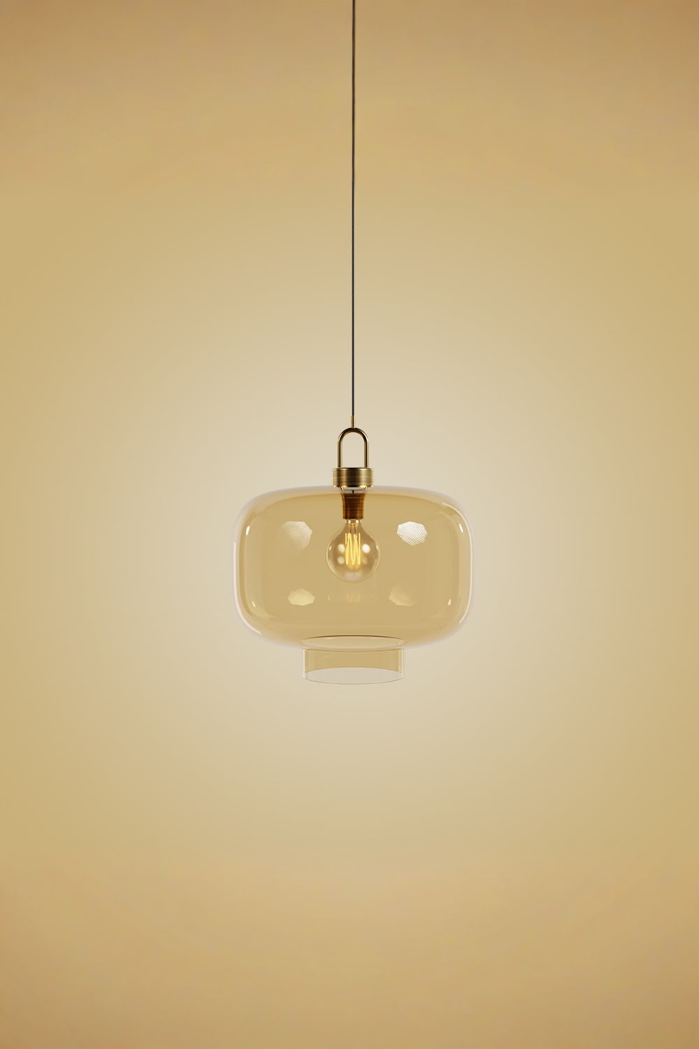 Atolye Store-Bakü Cam Sarkıt Amber-Avize-1-Milagron.com