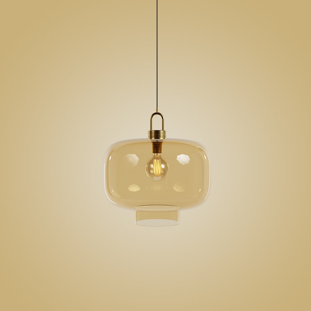 Atolye Store-Bakü Cam Sarkıt Füme-Avize-2-Milagron.com