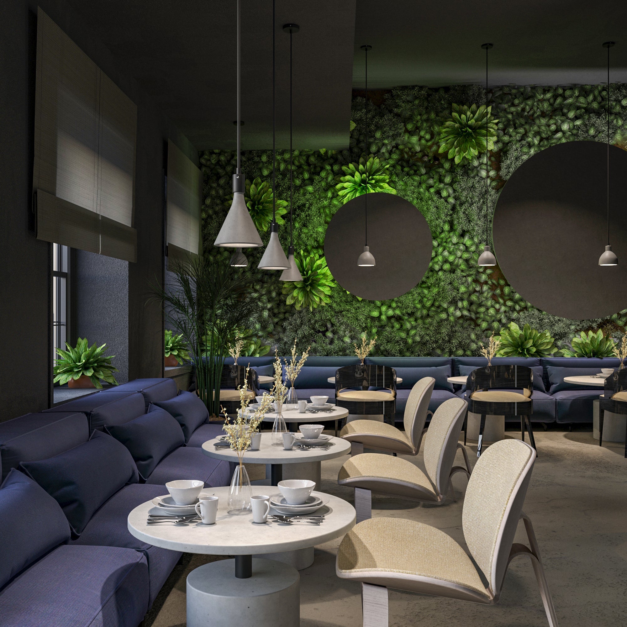 Atolye Store-Beton Sarkıt Serisi Konik-Avize-2-Milagron.com