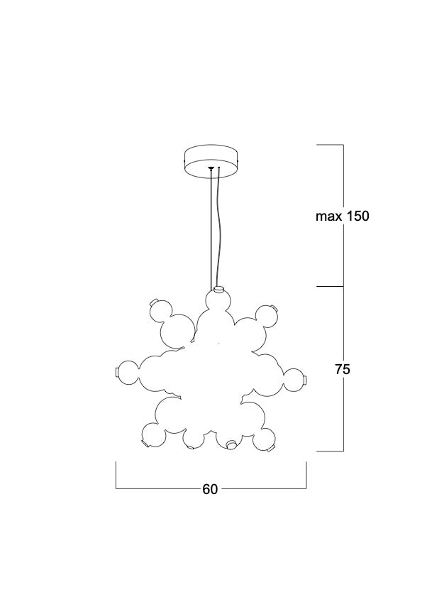 Atolye Store-Bonbon 14 Kollu Avize-Avize-6-Milagron.com