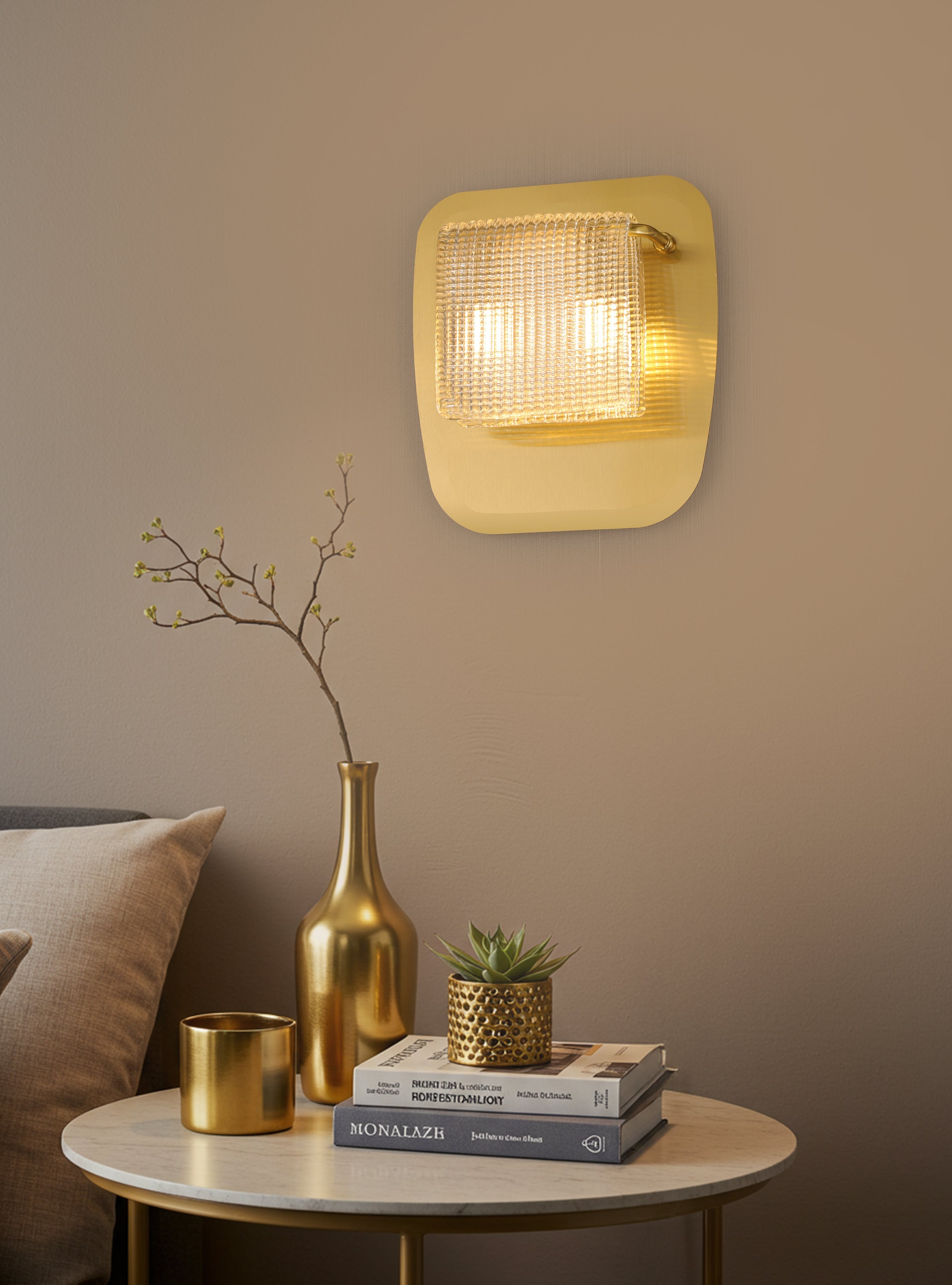 Atolye Store-Daisy Kesik Füme Cam Aplik-Aplik-6-Milagron.com