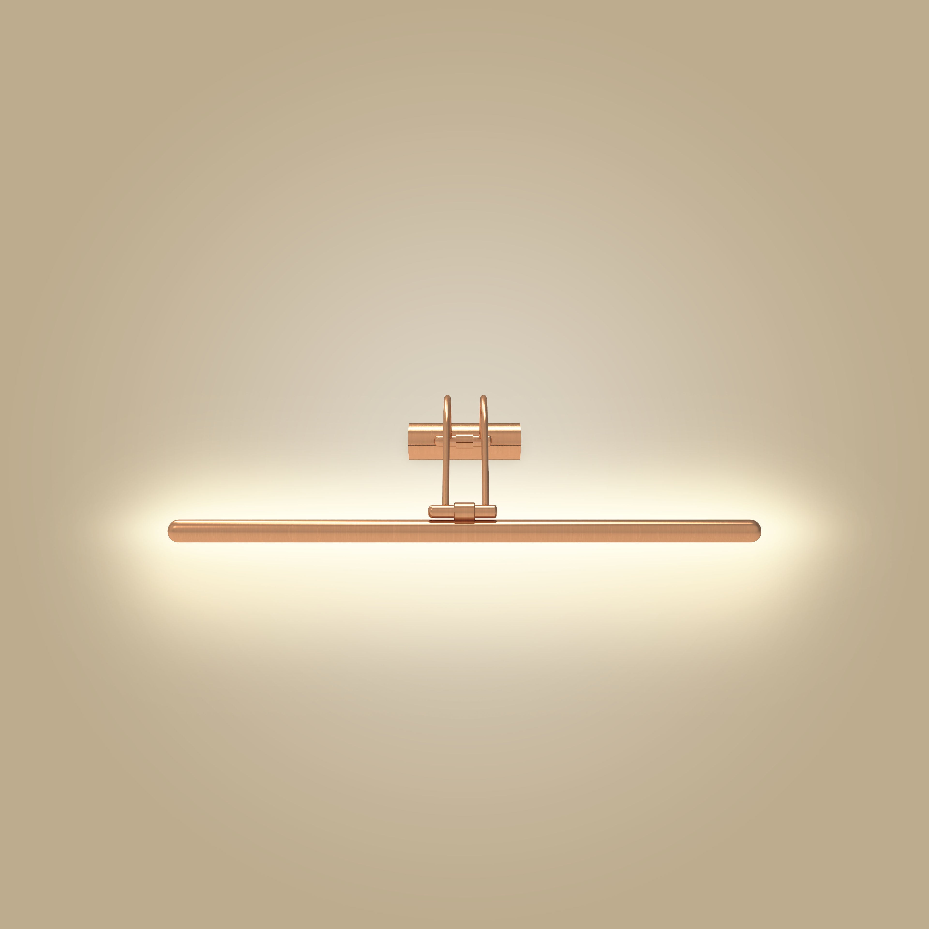 Atolye Store-Flüt Tablo Apliği Mat Bakır-Aplik-2-Milagron.com