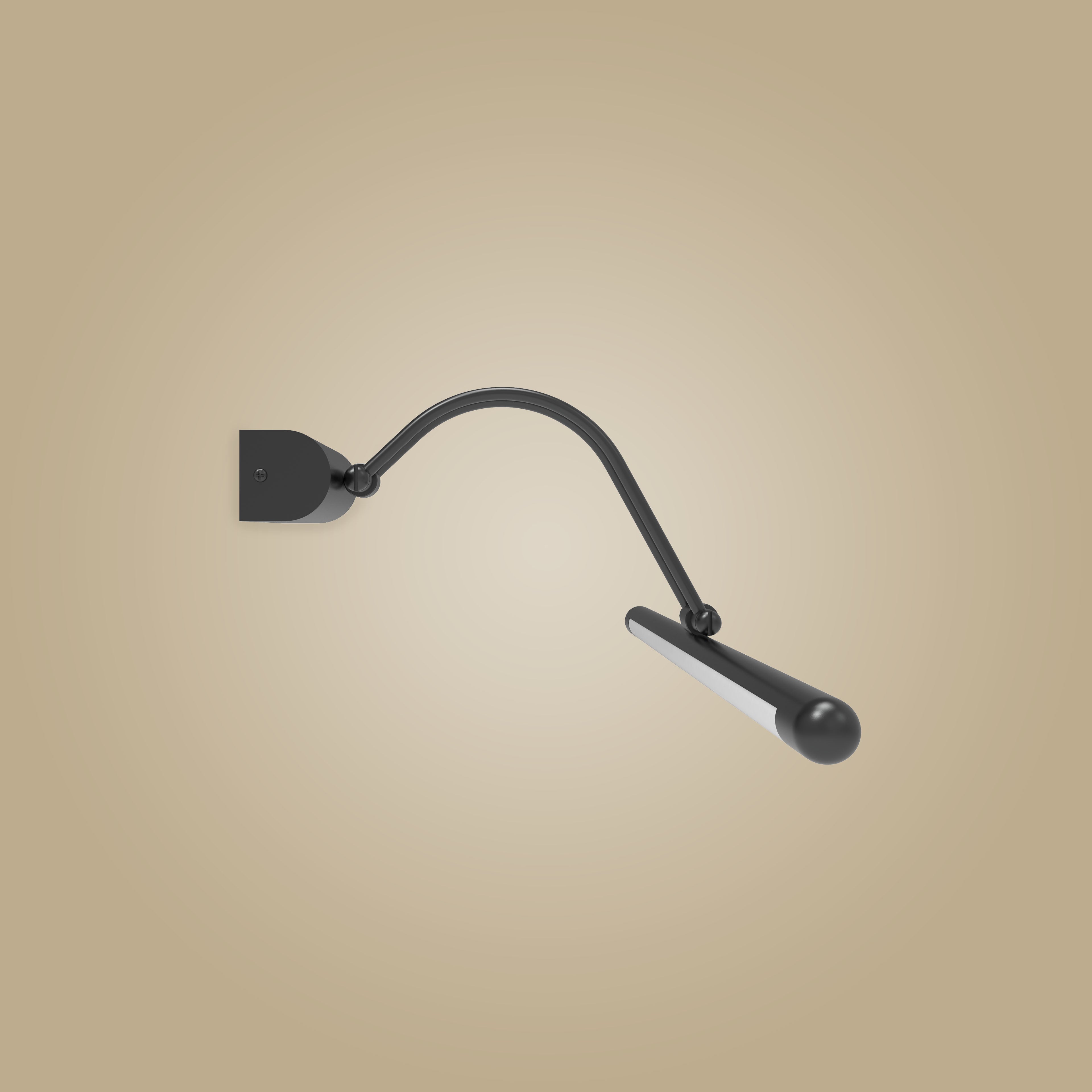 Atolye Store-Flüt Tablo Apliği Mat Siyah-Aplik-3-Milagron.com