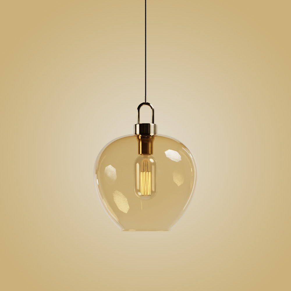 Atolye Store-Fungi Elma Füme Sarkıt-Avize-2-Milagron.com