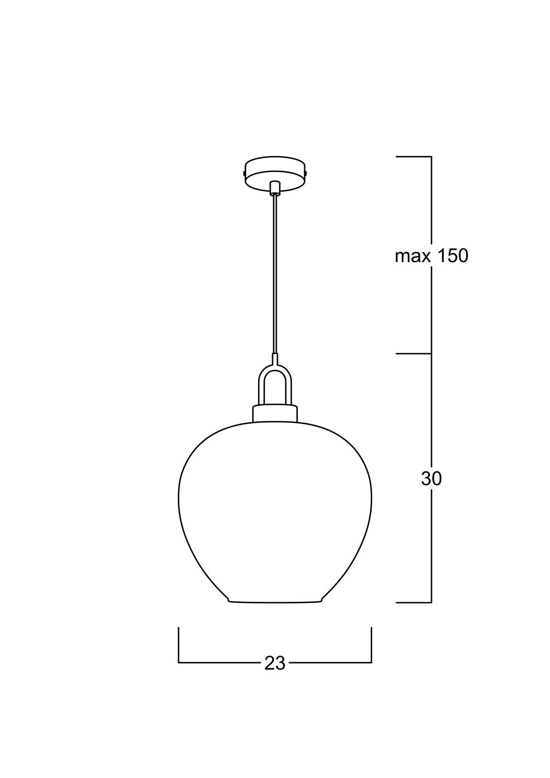 Atolye Store-Fungi Elma Füme Sarkıt-Avize-6-Milagron.com