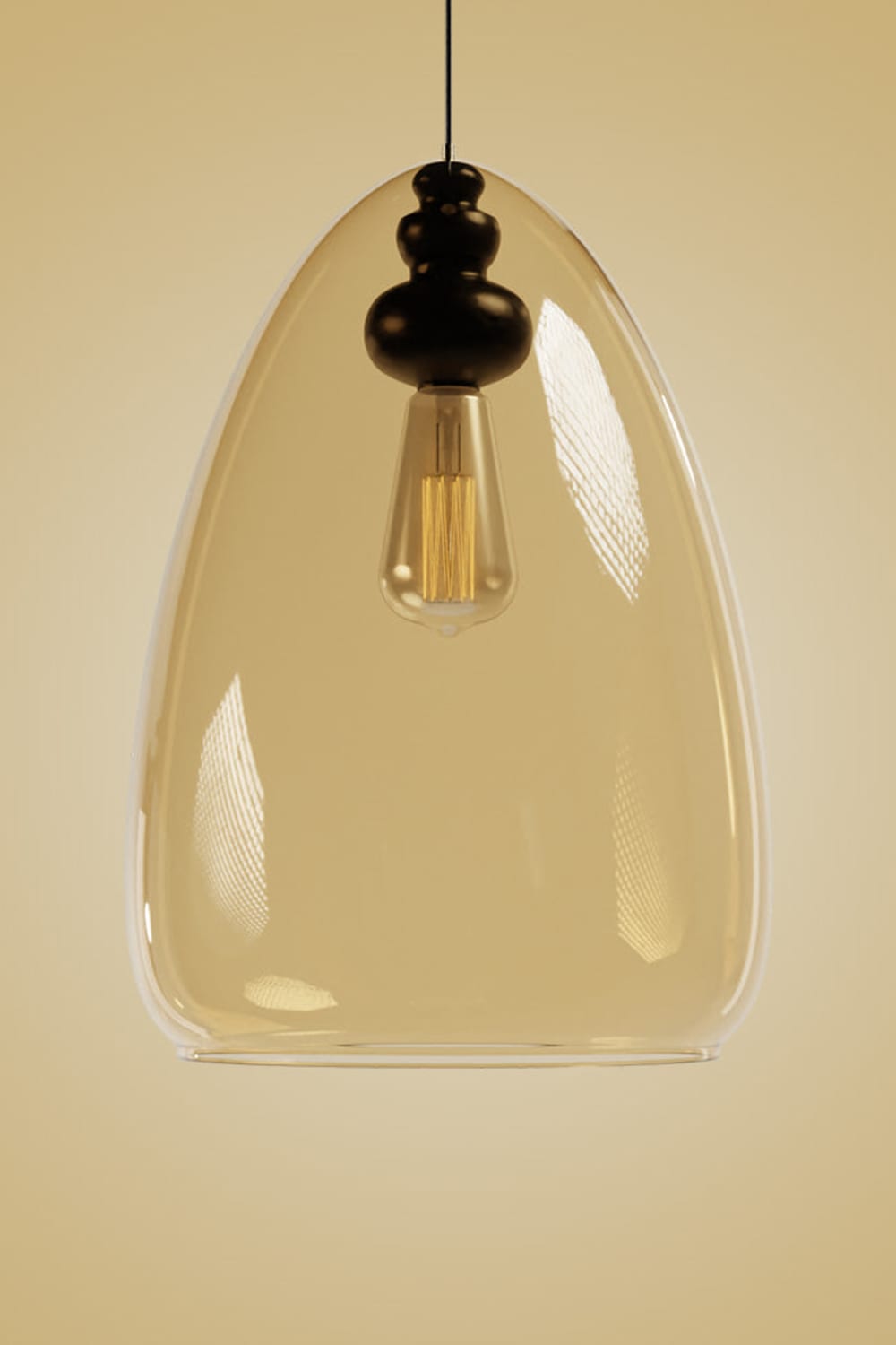 Atolye Store-Fungi Yumurta Amber Sarkıt-Avize-1-Milagron.com