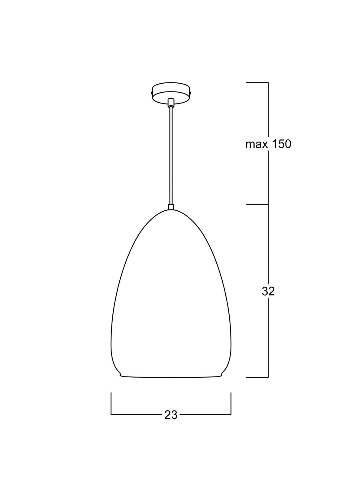 Atolye Store-Fungi Yumurta Amber Sarkıt-Avize-5-Milagron.com