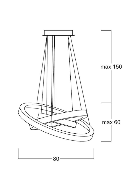 Atolye Store-Galaksi Altıgen Pirinç Lineer Avize-Avize-5-Milagron.com