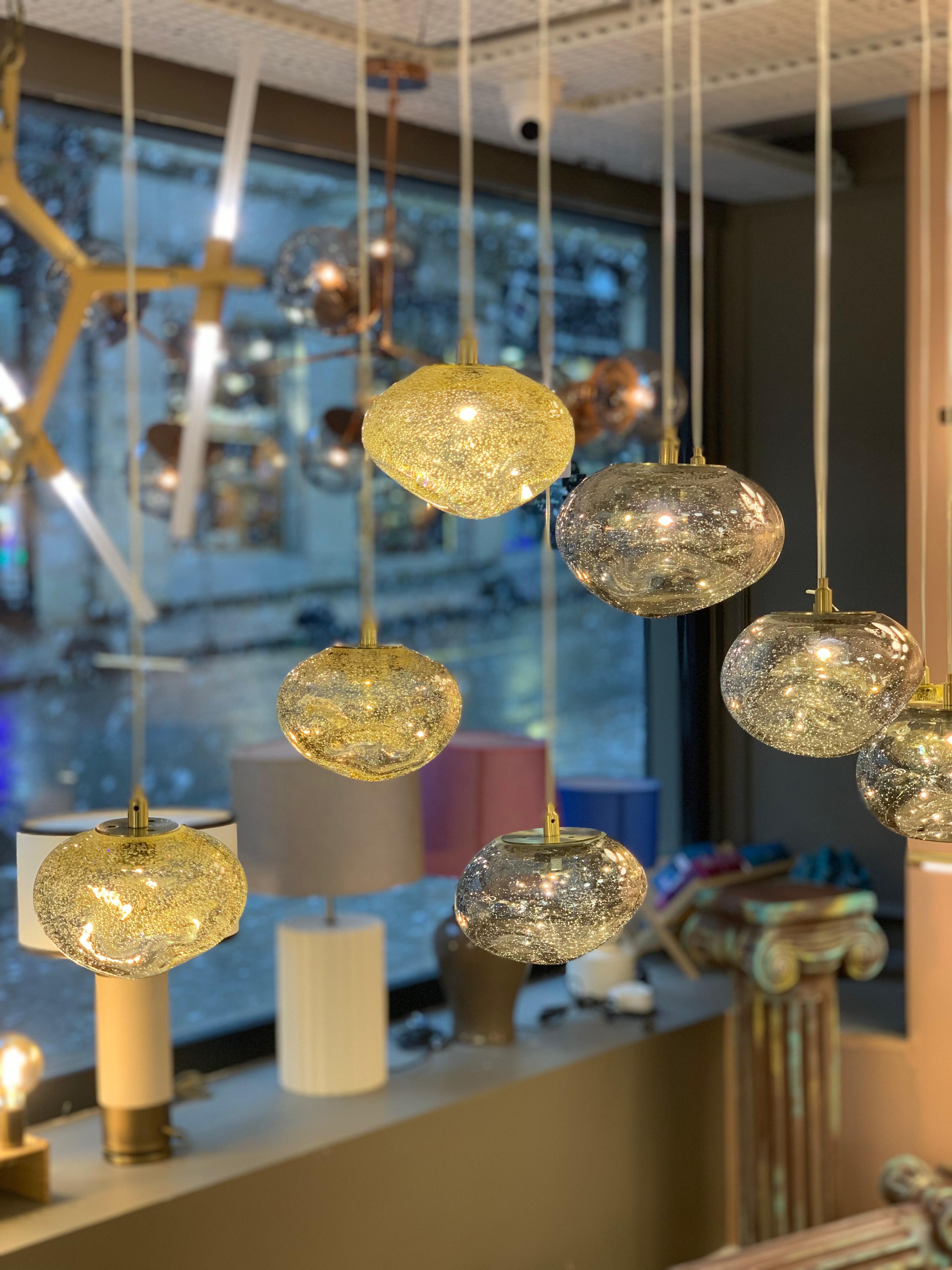 Atolye Store-Galaksi Kristal Cam 11’li Set Lineer-Avize-2-Milagron.com