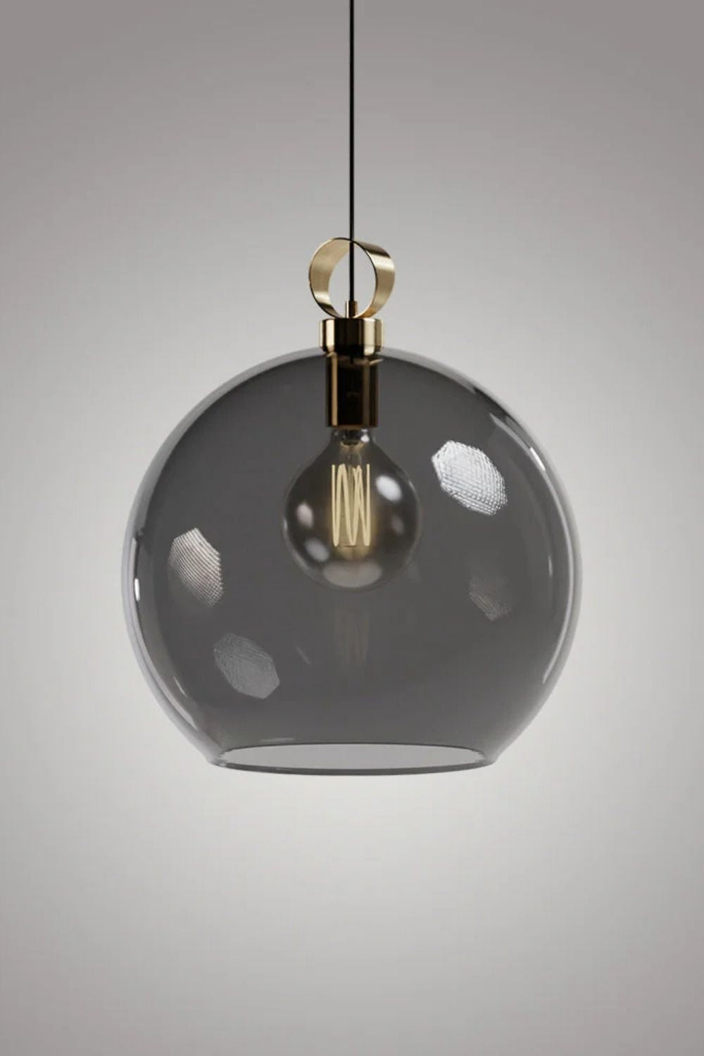 Globe Sarkıt Mat Pirinç Füme - 35 Cm - 1
