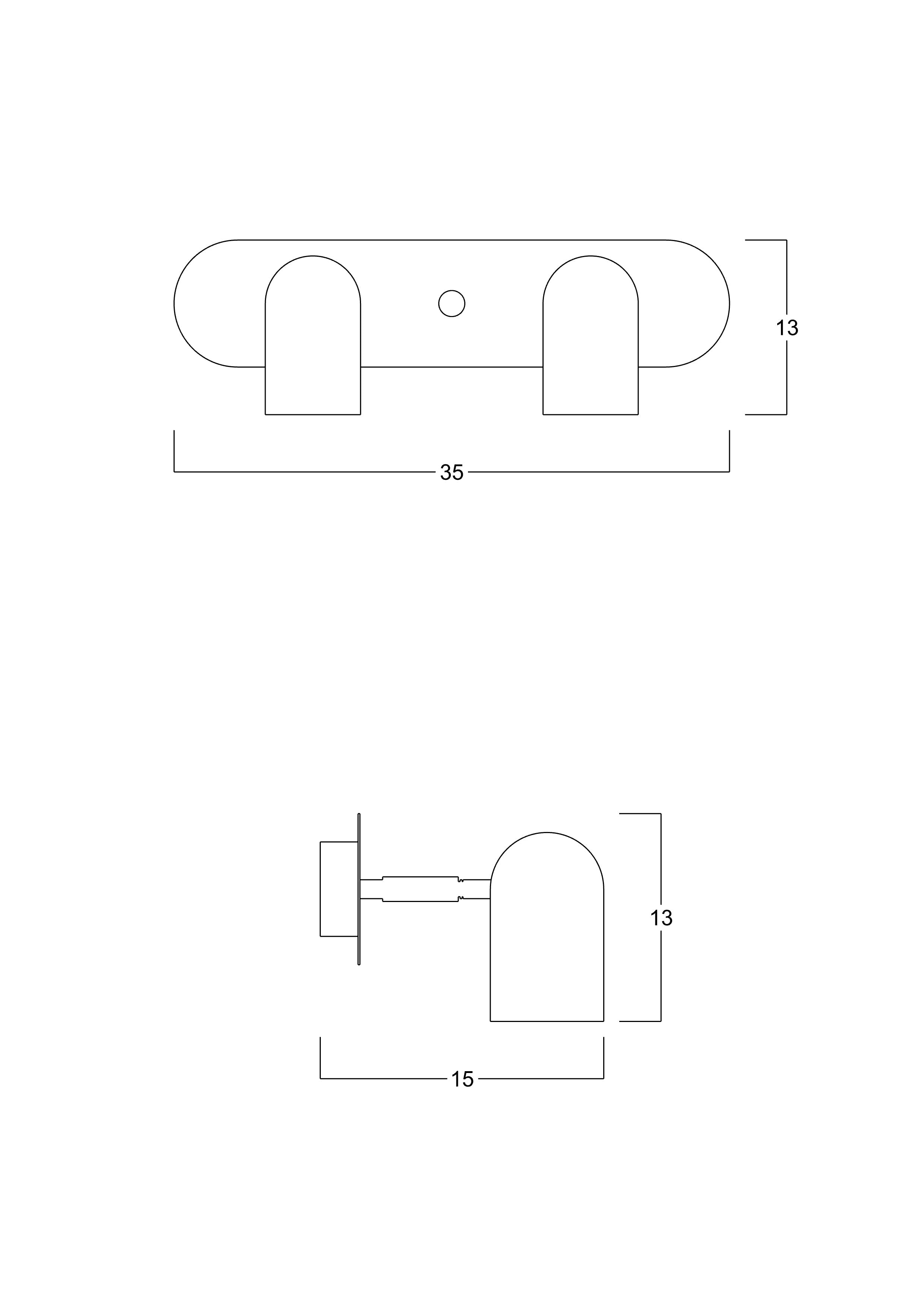 Atolye Store-İkili Lazer Spot Serisi / Mat Bakır-Aplik-9-Milagron.com