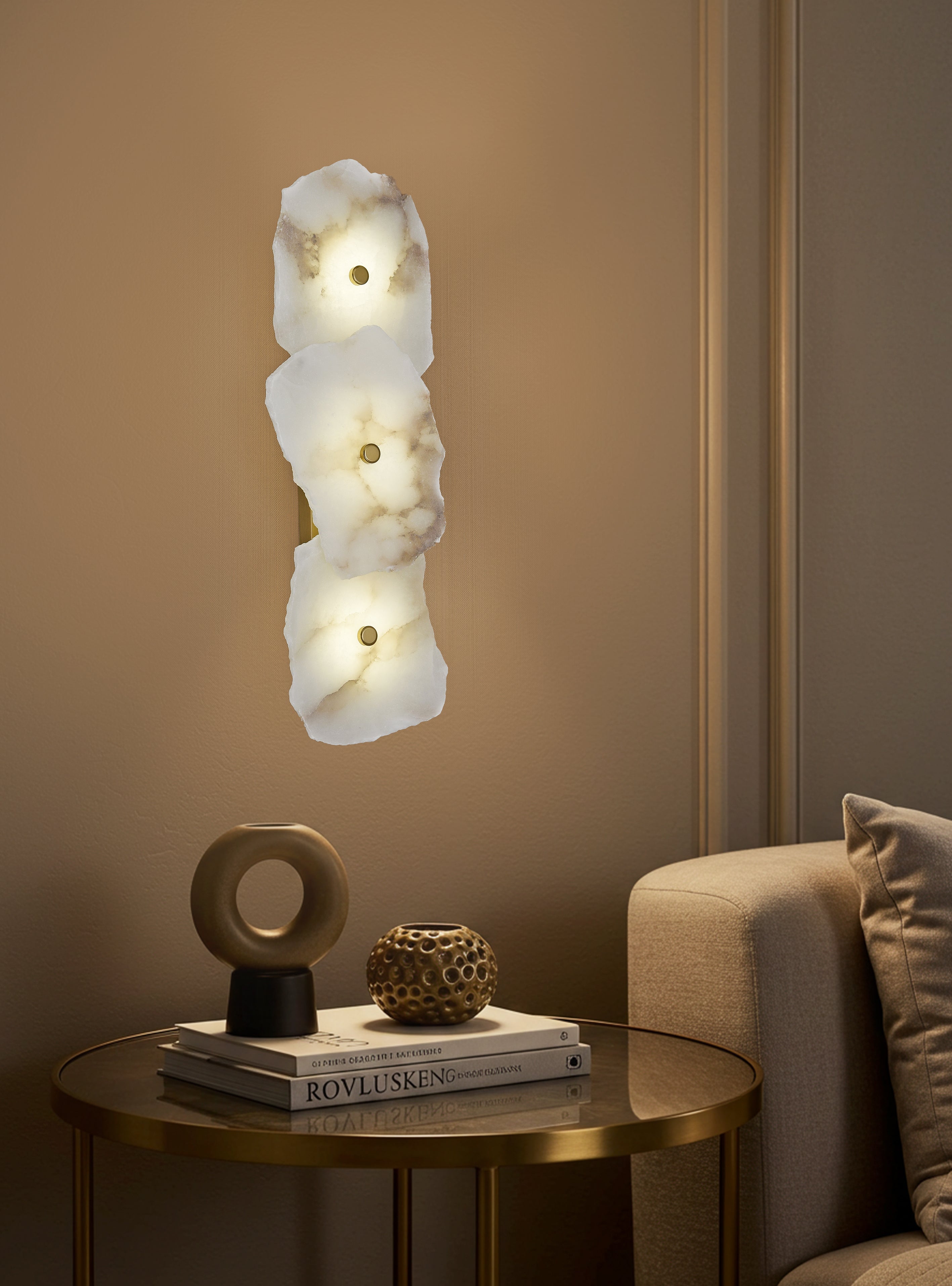 Atolye Store-Juliet İkili Mermer Aplik-Aplik-4-Milagron.com