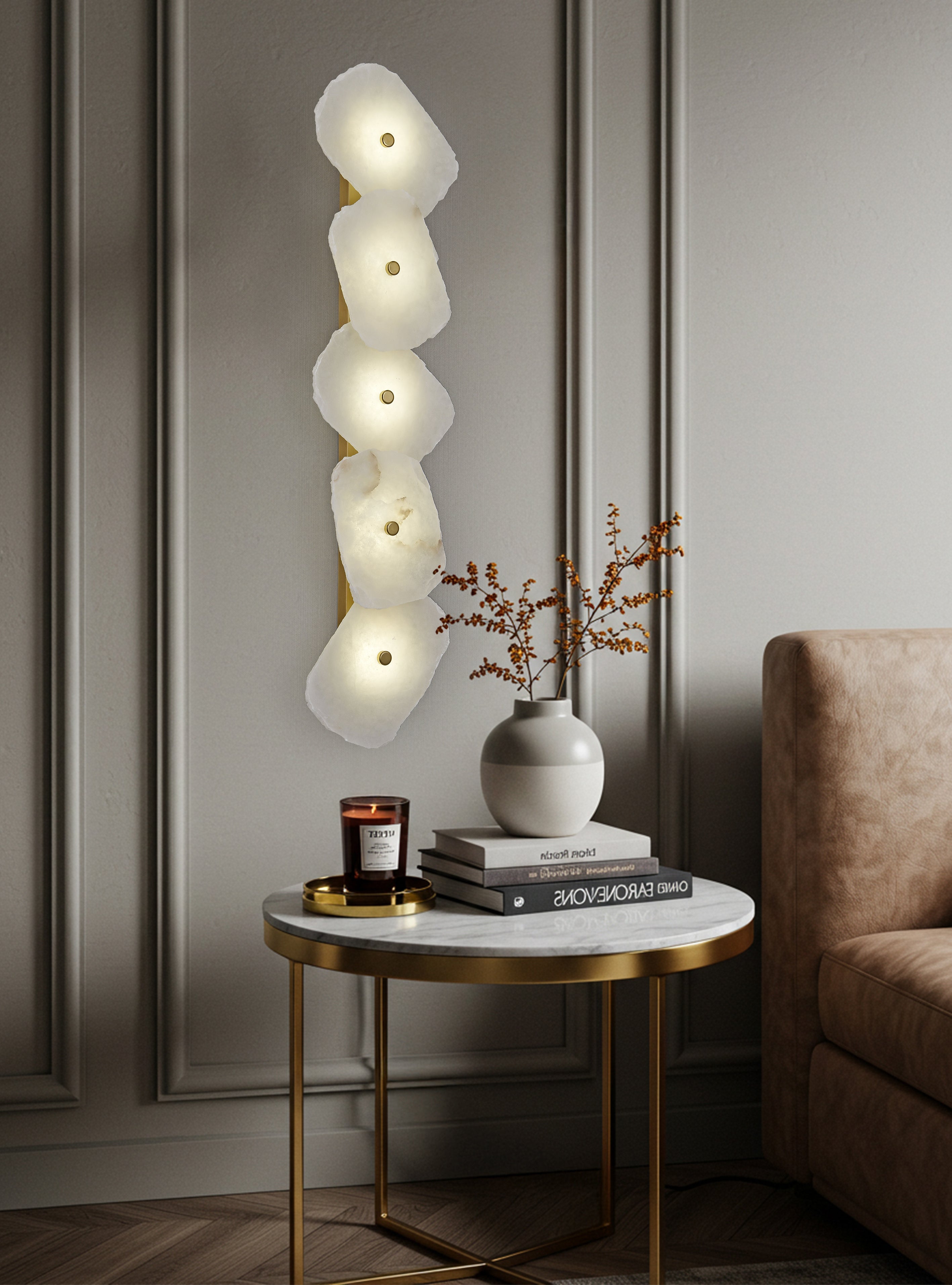 Atolye Store-Juliet İkili Mermer Aplik-Aplik-7-Milagron.com