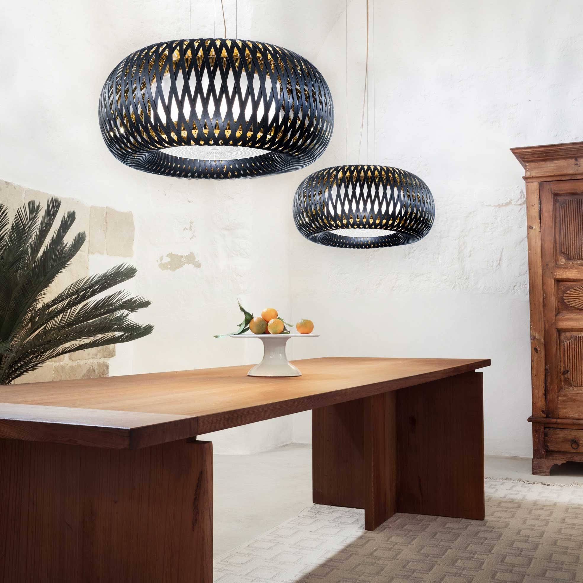 Atolye Store-Kalatos Siyah & Altın-Avize-3-Milagron.com