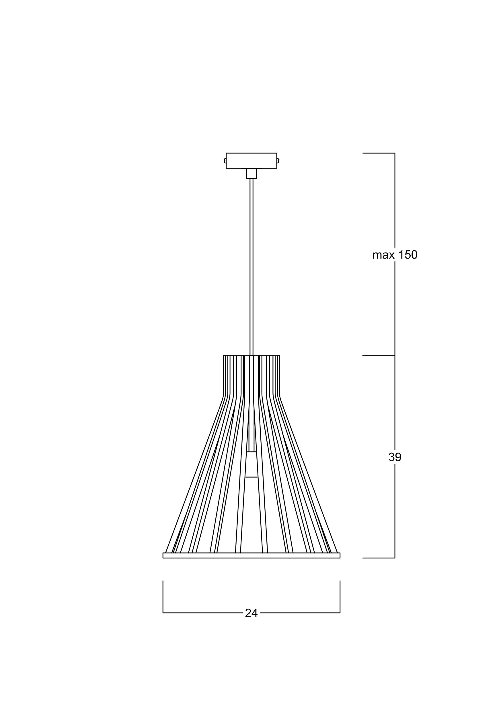 Atolye Store-Lungo Ahşap Sarkıt Serisi Model 5-Avize-7-Milagron.com