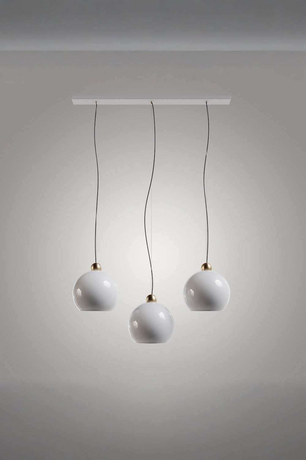 Atolye Store-Milky Pirinç Detaylı üçlü Set Lineer-Avize-1-Milagron.com