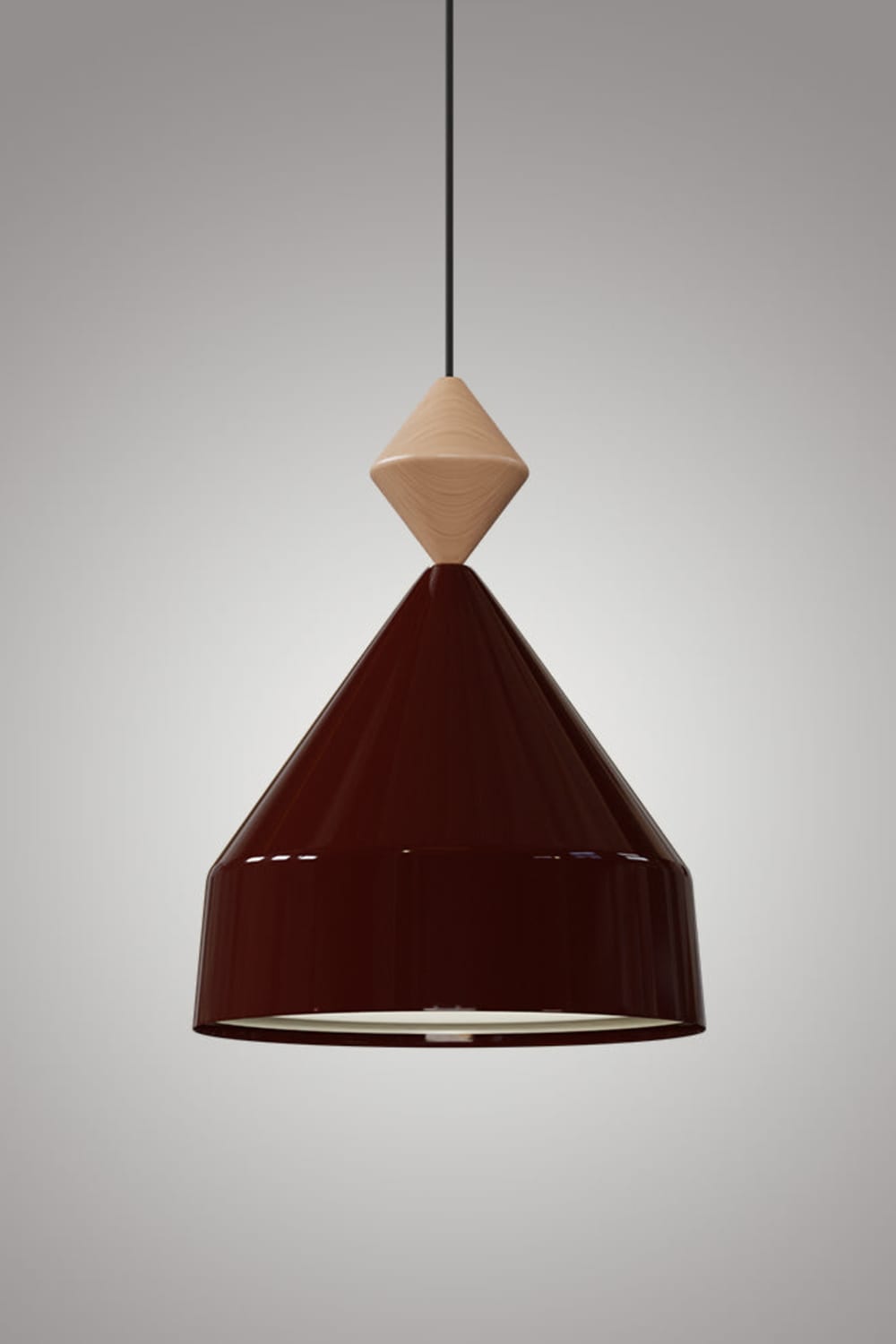 Atolye Store-Oba Konik Bordo-Avize-1-Milagron.com