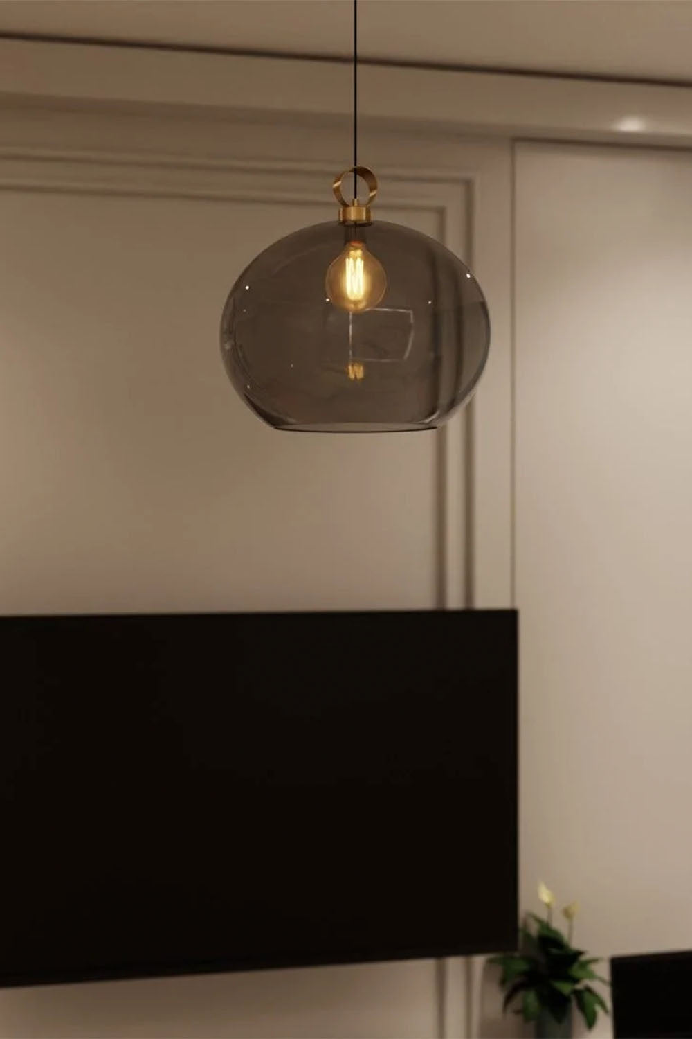 Atolye Store-Otto Cam Sarkıt Füme I-Avize-2-Milagron.com