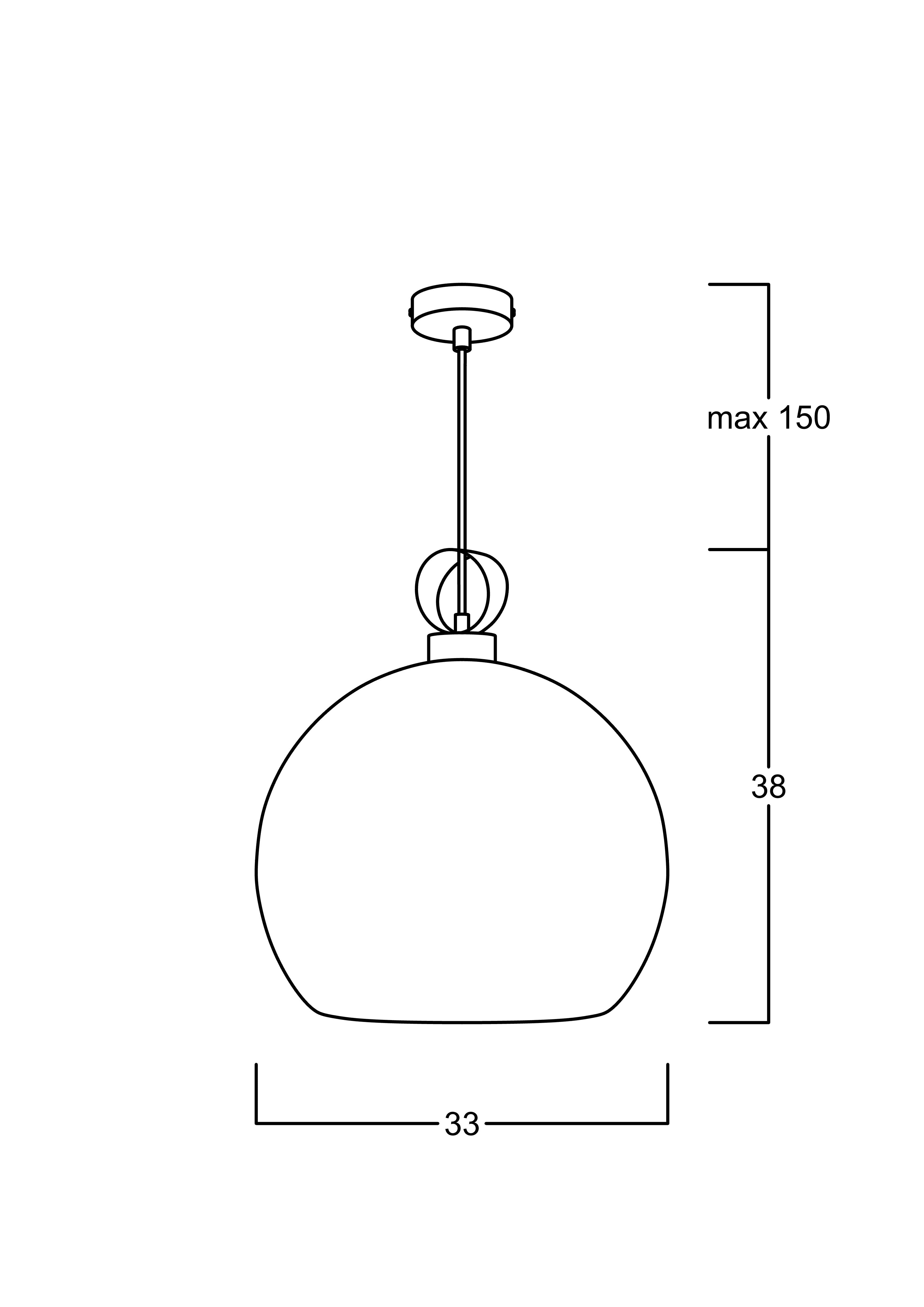 Atolye Store-Otto Cam Sarkıt Füme Ii-Avize-3-Milagron.com