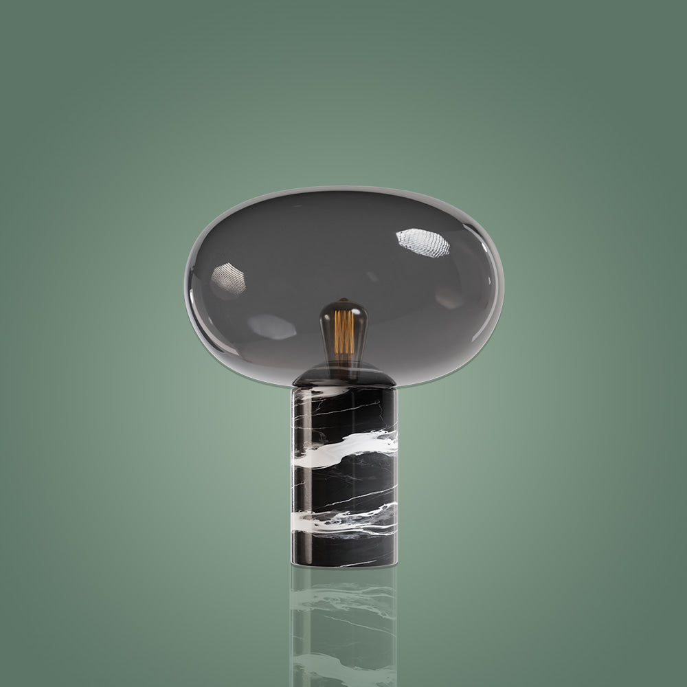 Atolye Store-Otto Siyah Mermer Masa Lambası-Masa Lambası-3-Milagron.com