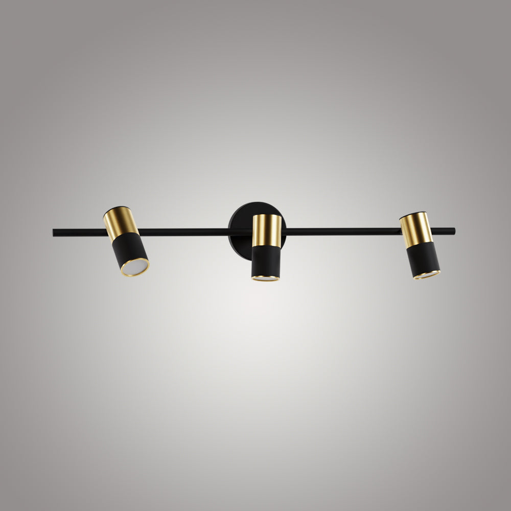 Atolye Store-Tire Spot Tekli Mat Pirinç Siyah-Avize-3-Milagron.com