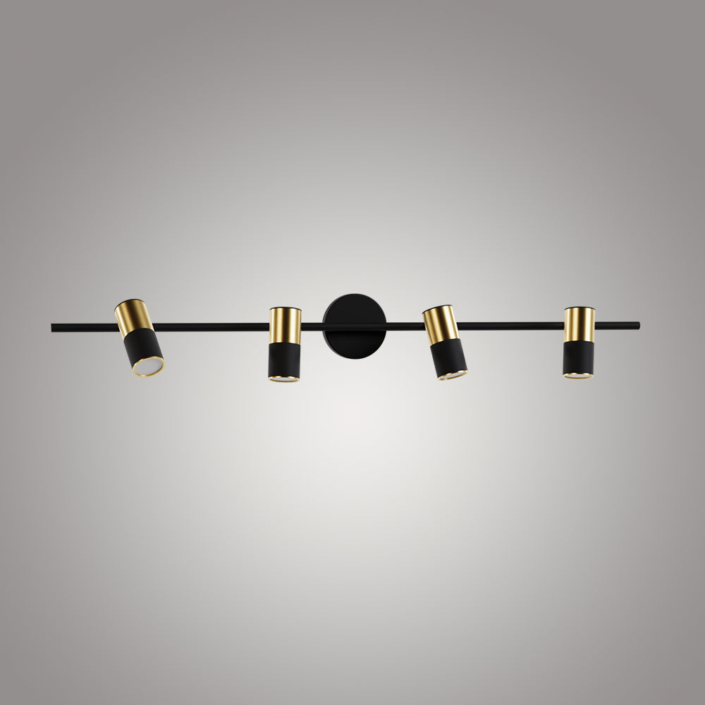 Atolye Store-Tire Spot üçlü Mat Pirinç Siyah-Avize-4-Milagron.com