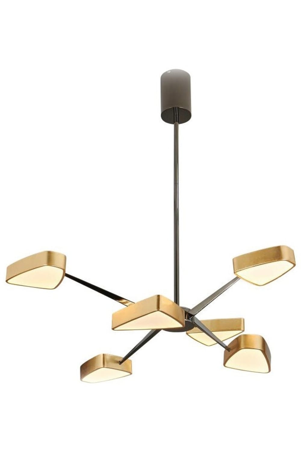 Atolye Store-Üçgen Kollu Dahili Led'li Helikopter Avize-Avize-1-Milagron.com