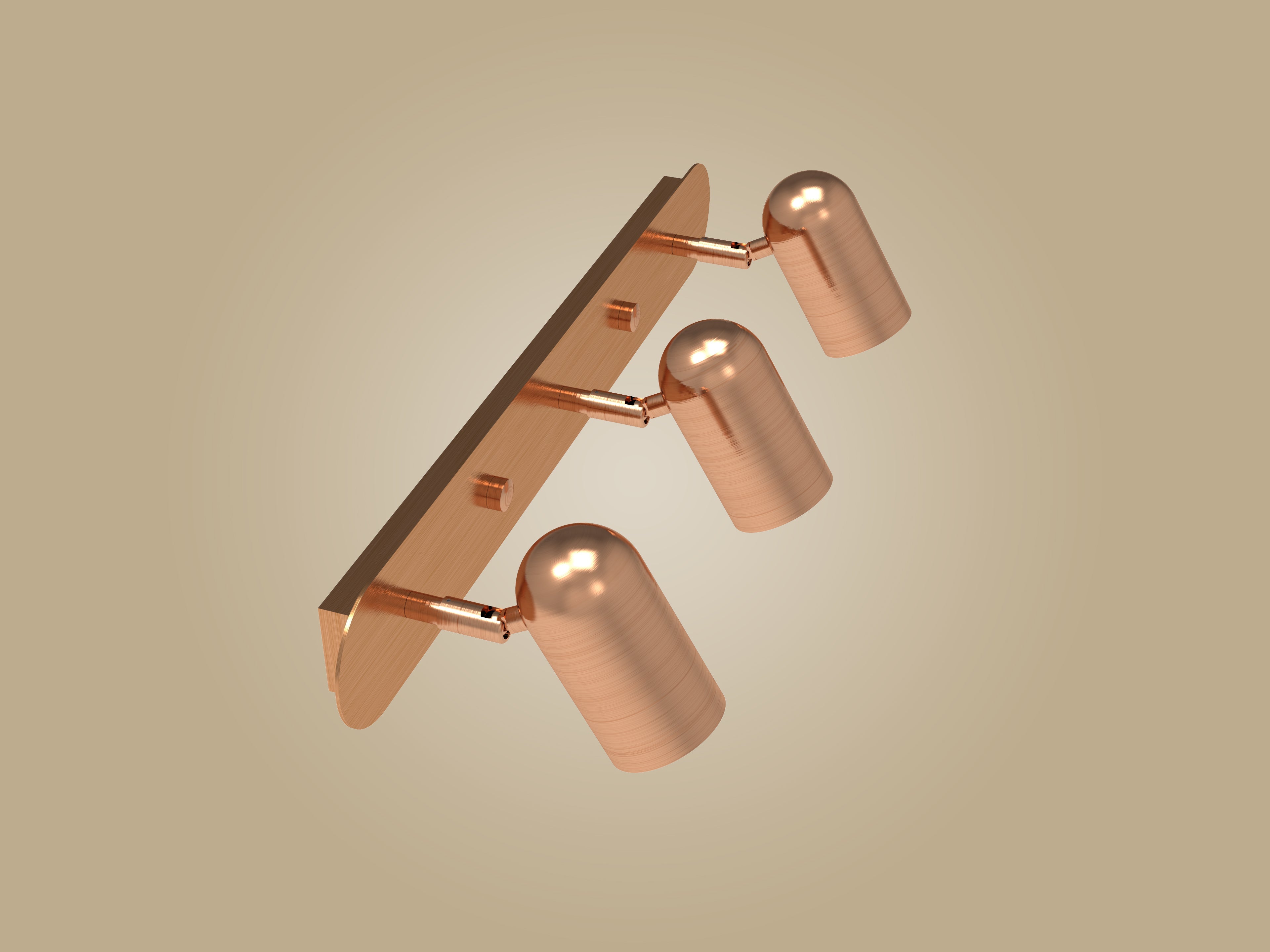 Atolye Store-Üçlü Lazer Spot Serisi-Aplik-4-Milagron.com