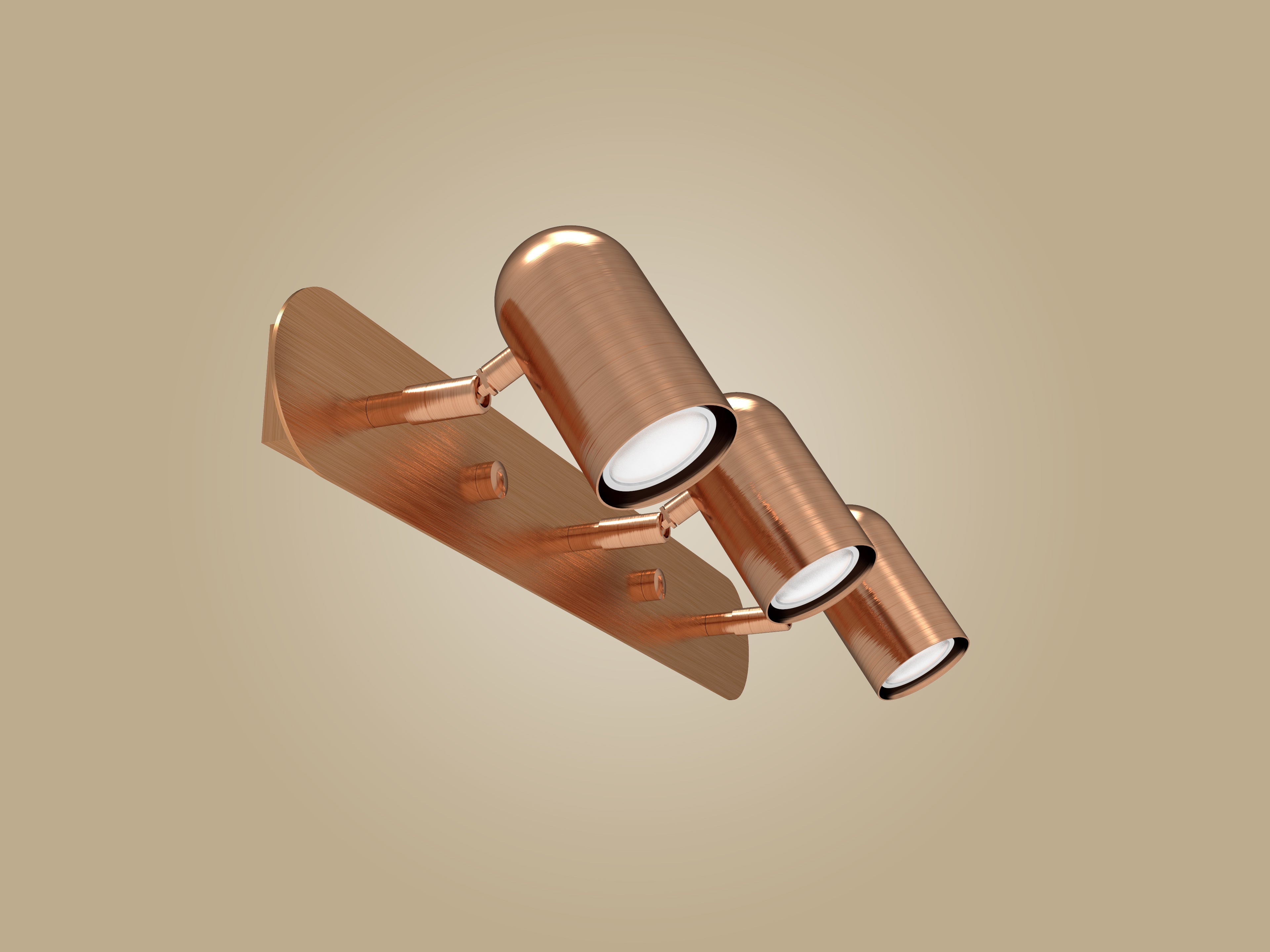 Atolye Store-Üçlü Lazer Spot Serisi-Aplik-5-Milagron.com