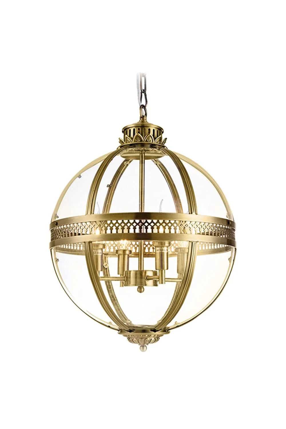 Atolye Store-Utah Fener Sarkıt Avize Medium Pirinç-Avize-1-Milagron.com