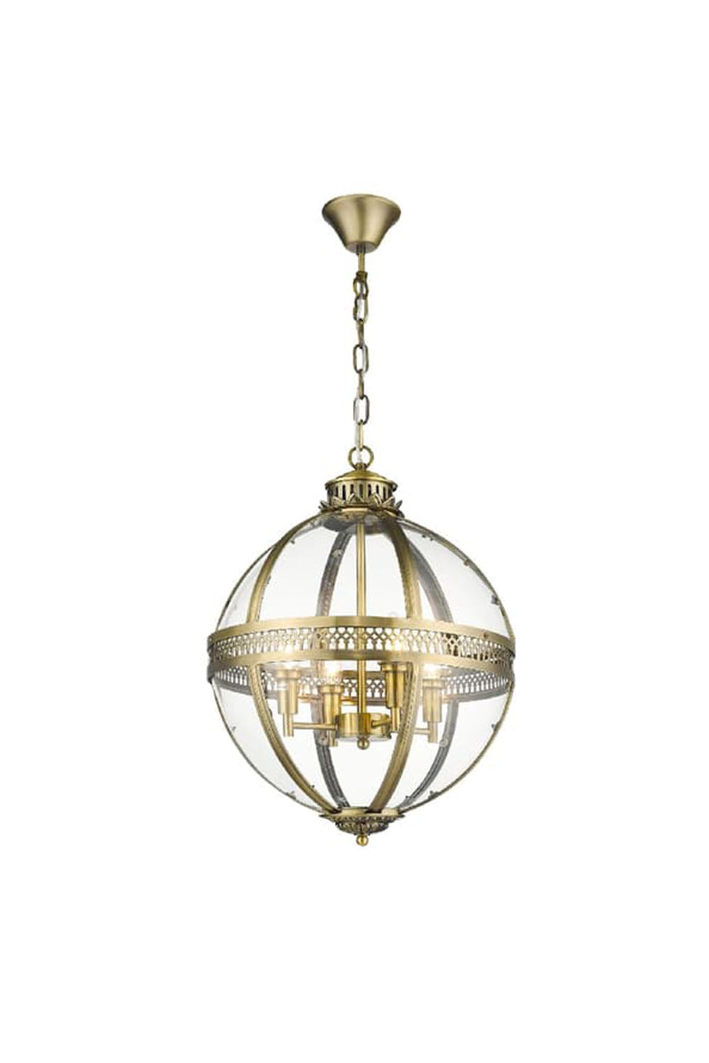 Atolye Store-Utah Fener Sarkıt Avize Medium Pirinç-Avize-2-Milagron.com