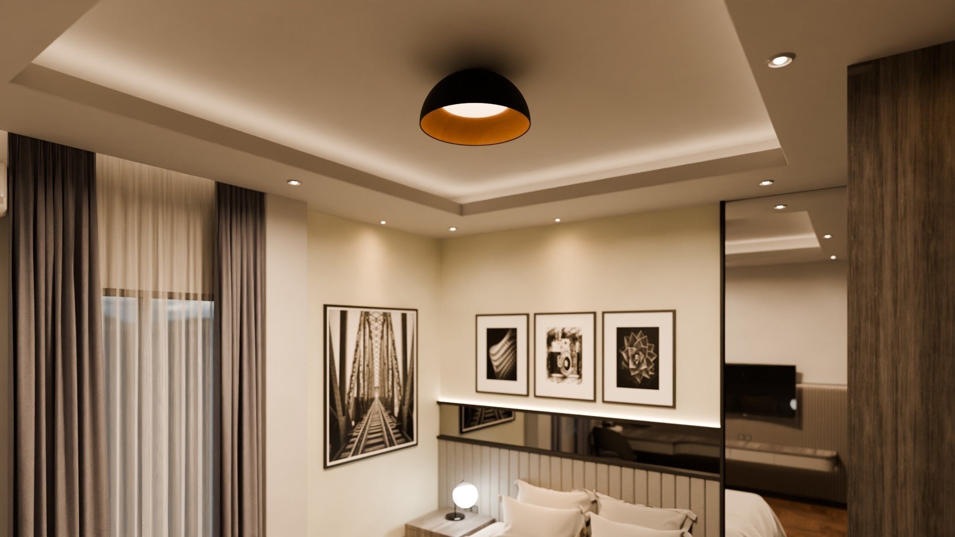 Atolye Store-Zero Plafonyer Düz L-Avize-14-Milagron.com