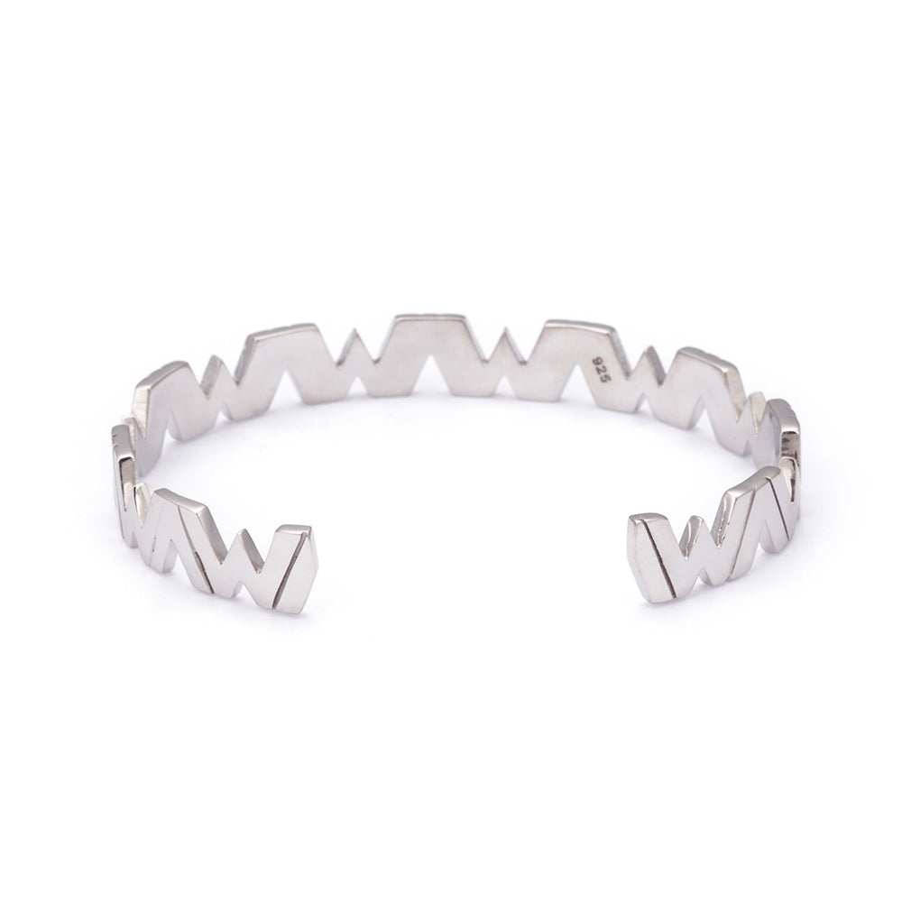 Aw Bangle In Silver