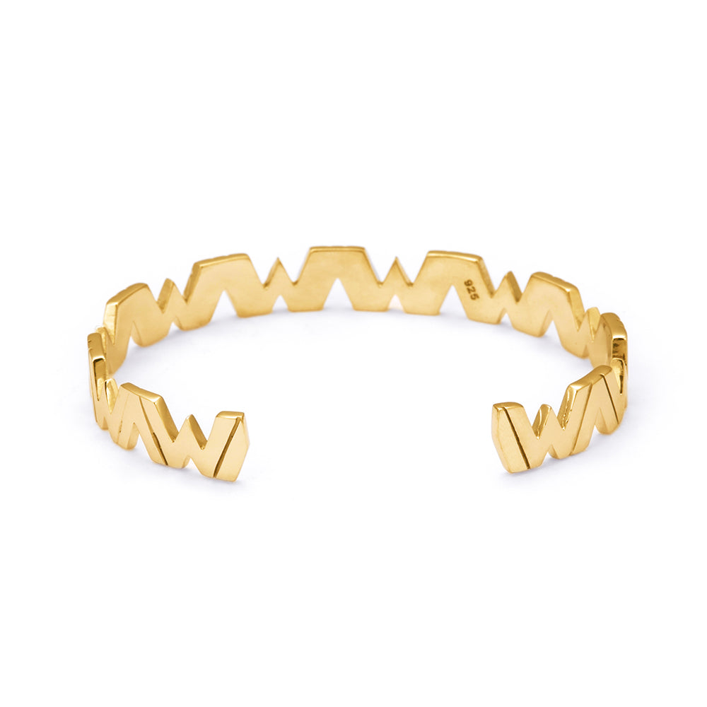 Aw Bangle In Gold