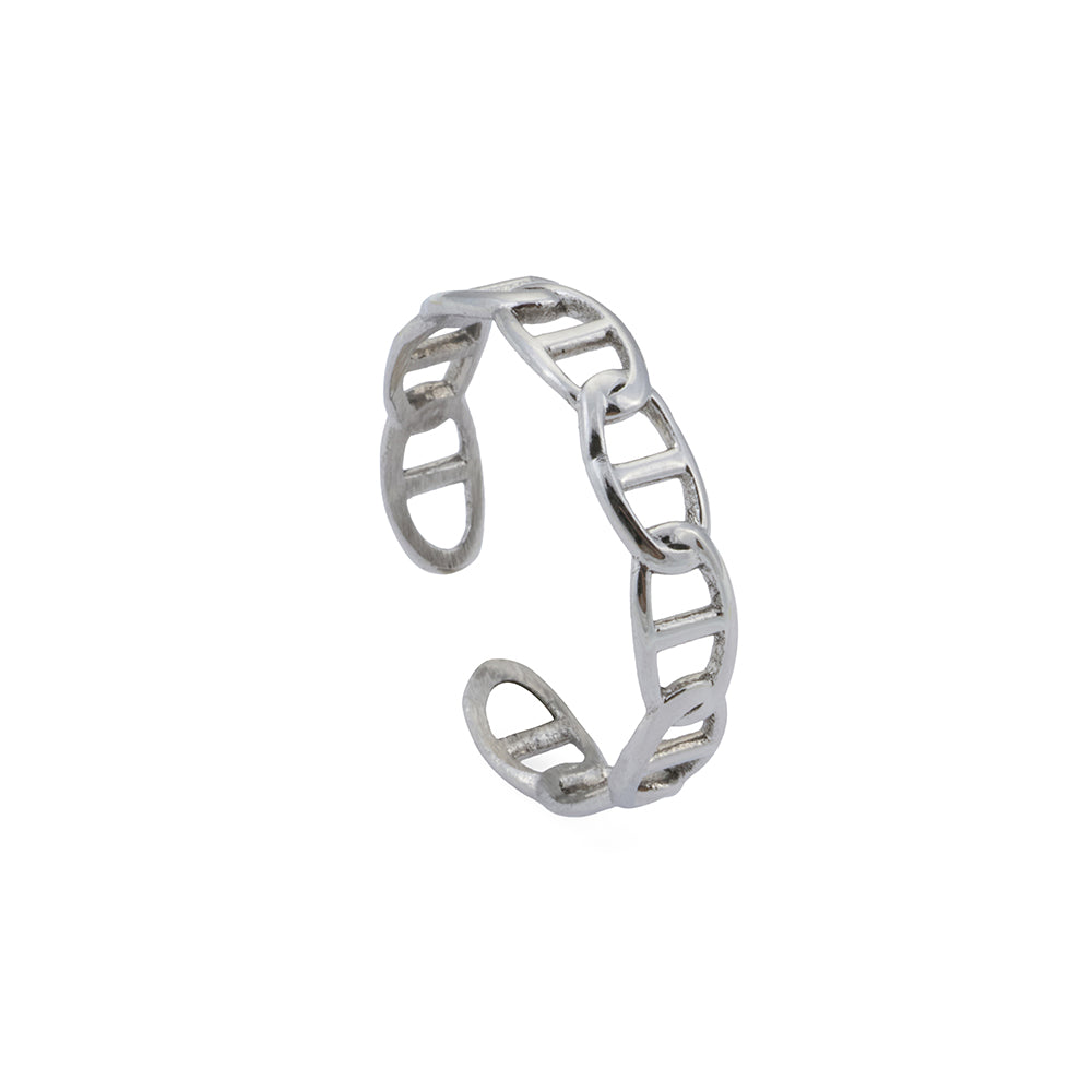 Bar Ring In Silver