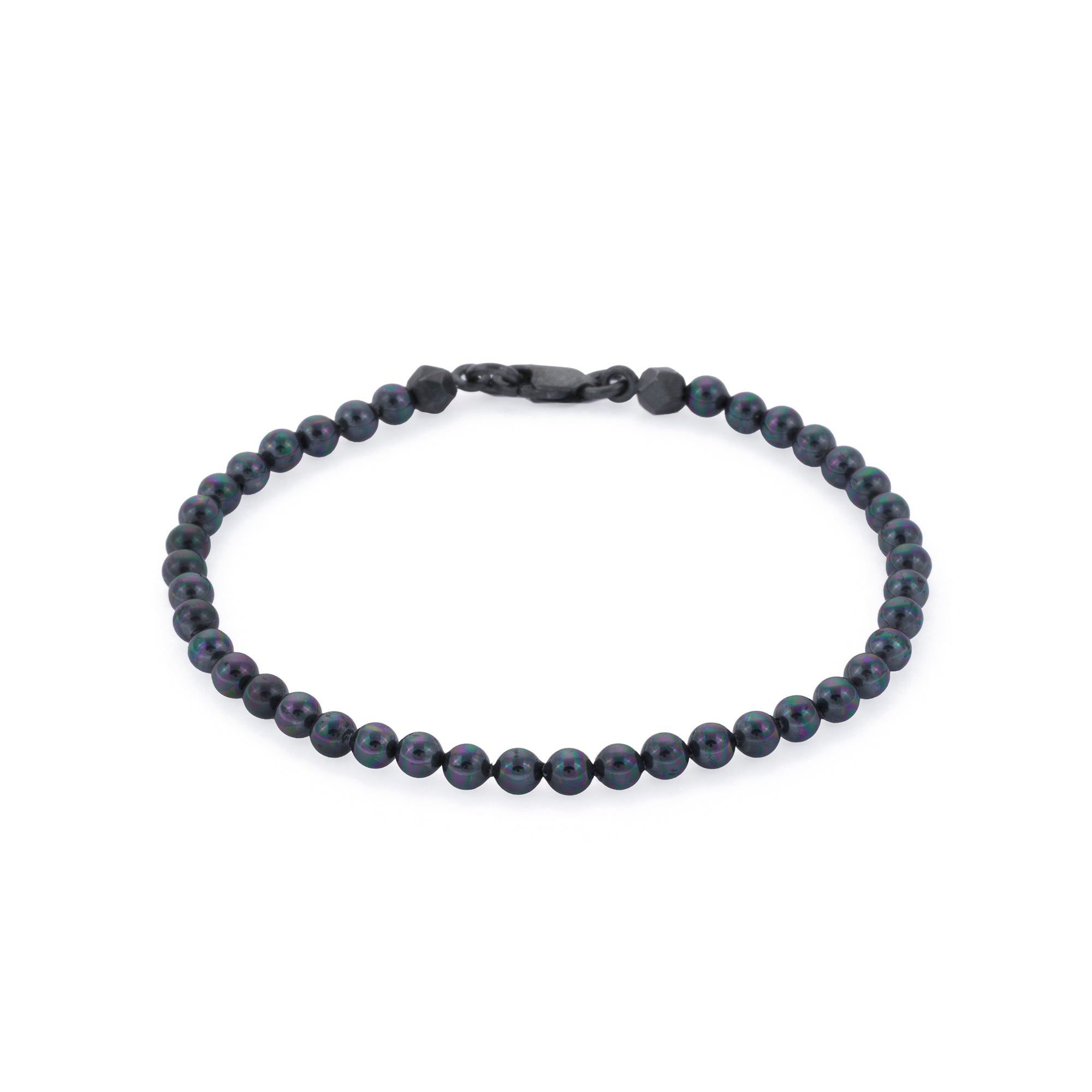 Black Pearl Bracelet In Oxide